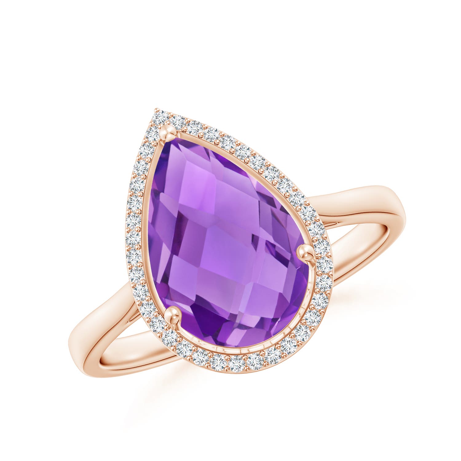 AA - Amethyst / 2.79 CT / 14 KT Rose Gold