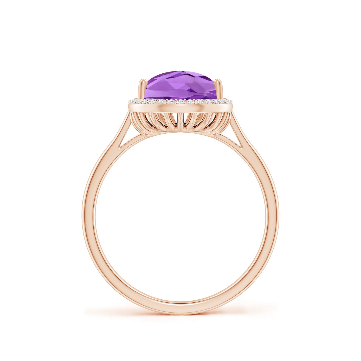 AA - Amethyst / 2.79 CT / 14 KT Rose Gold