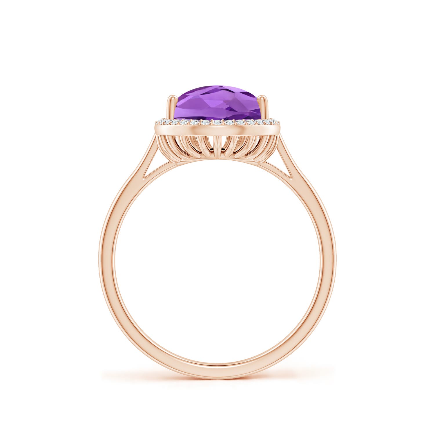 AAA - Amethyst / 2.79 CT / 14 KT Rose Gold