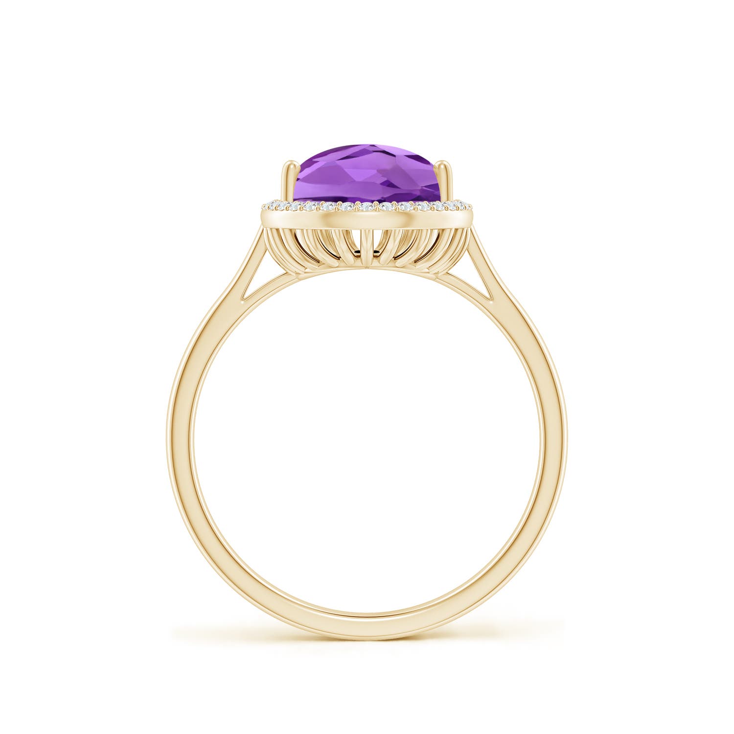 AAA - Amethyst / 2.79 CT / 14 KT Yellow Gold