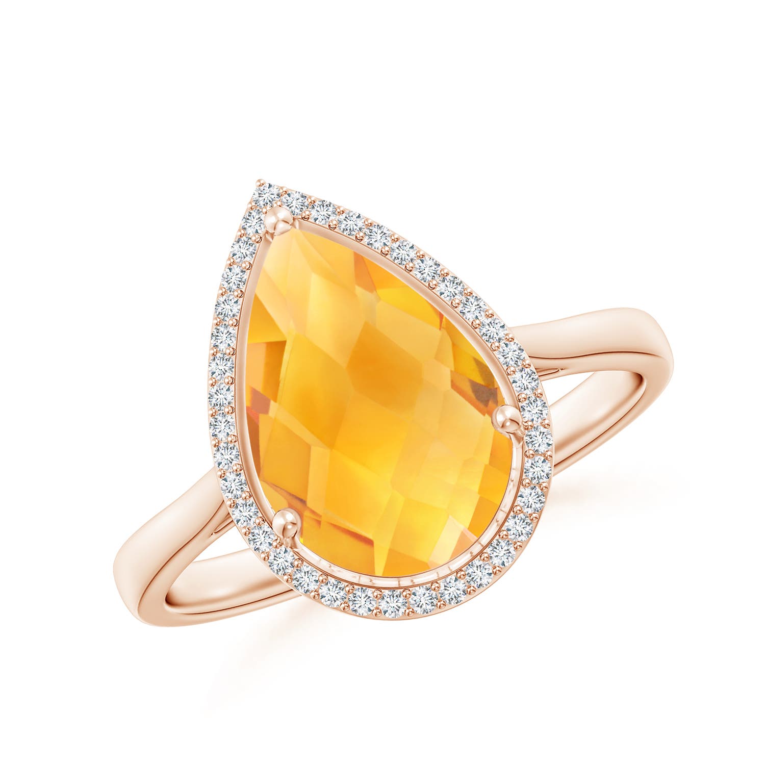 A - Citrine / 2.34 CT / 14 KT Rose Gold