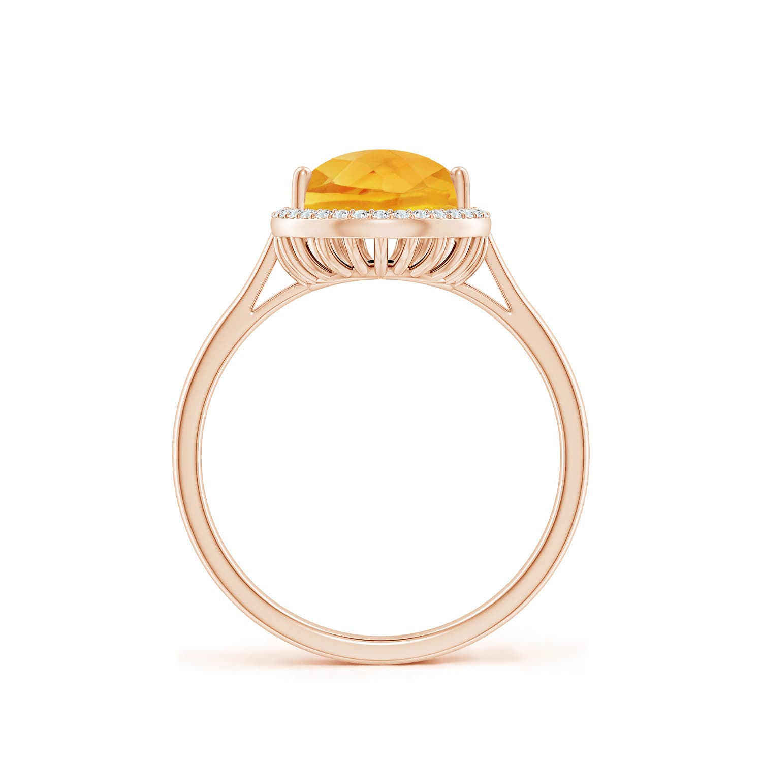 A - Citrine / 2.34 CT / 14 KT Rose Gold