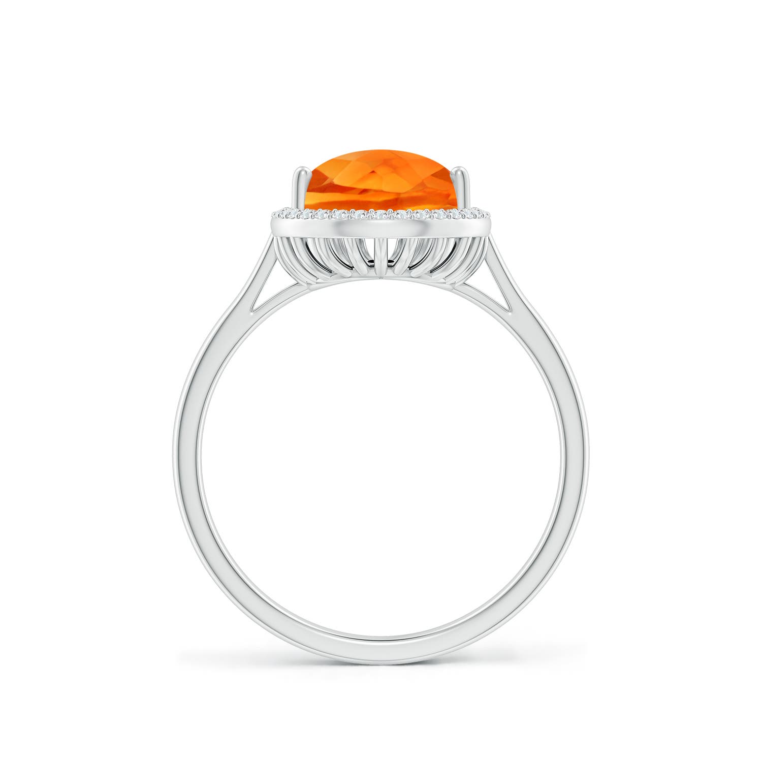 AAAA - Citrine / 2.34 CT / 14 KT White Gold