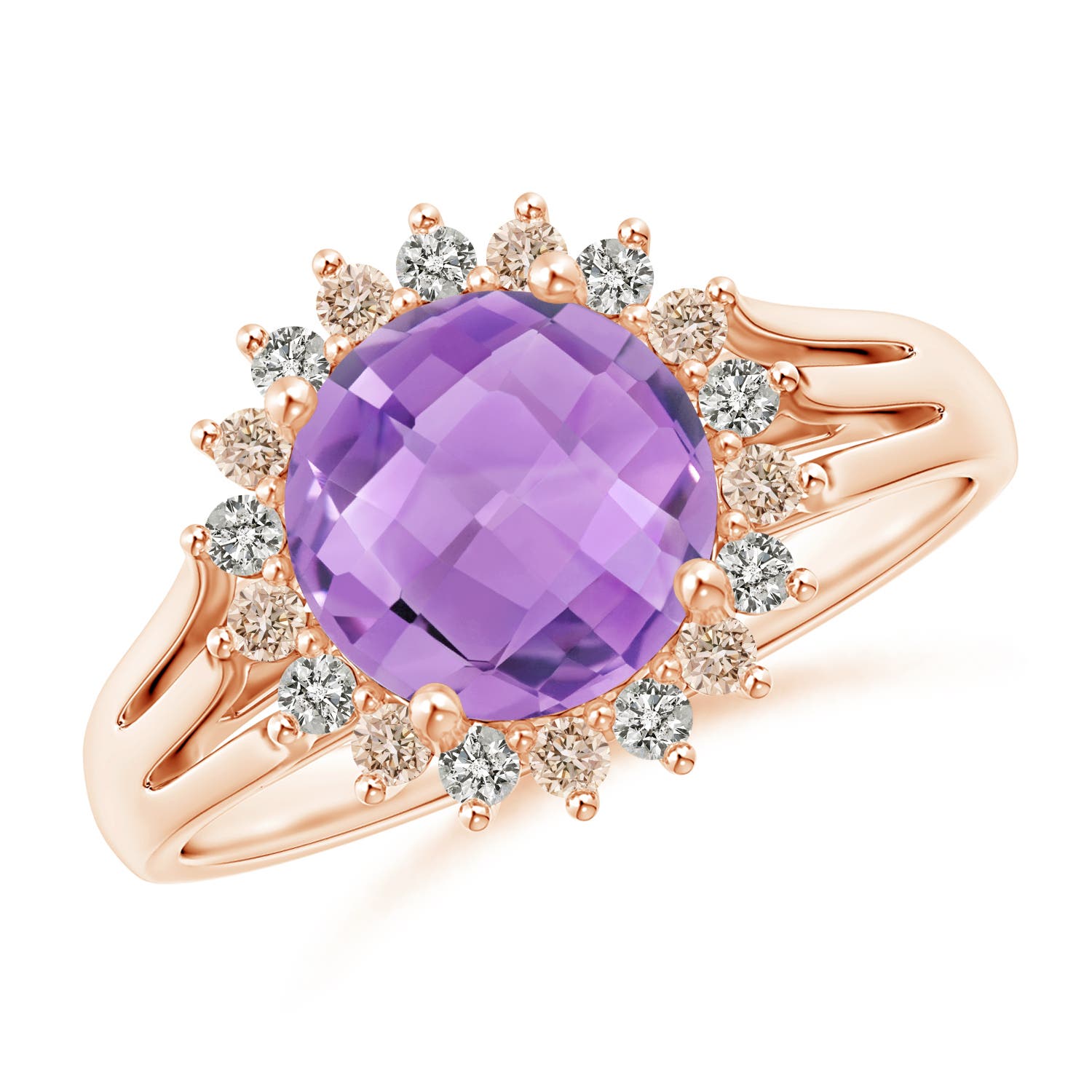 A - Amethyst / 2.1 CT / 14 KT Rose Gold