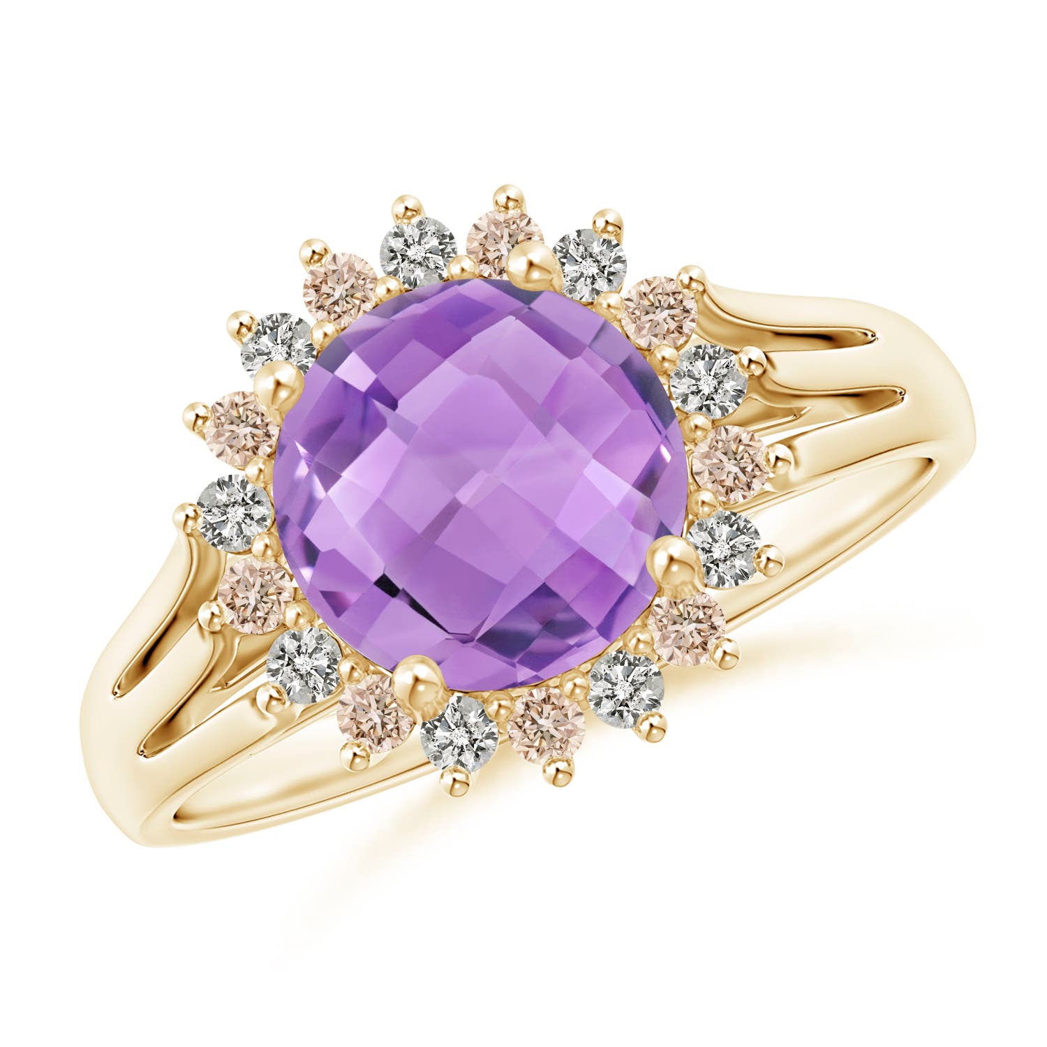 A - Amethyst / 2.1 CT / 14 KT Yellow Gold