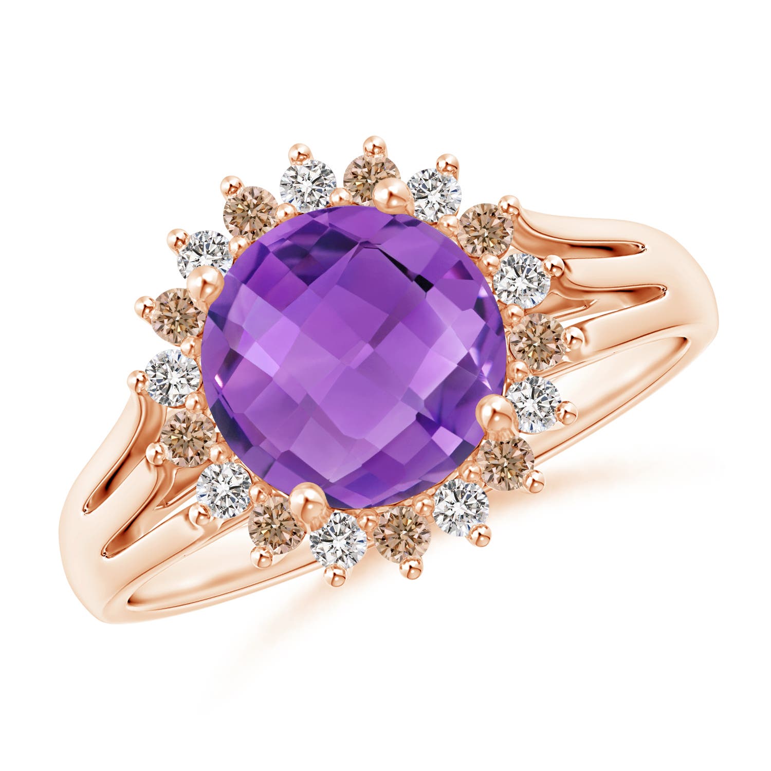 AA - Amethyst / 2.1 CT / 14 KT Rose Gold