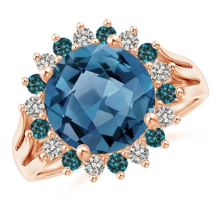 Round A London Blue Topaz