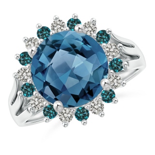 Round A London Blue Topaz