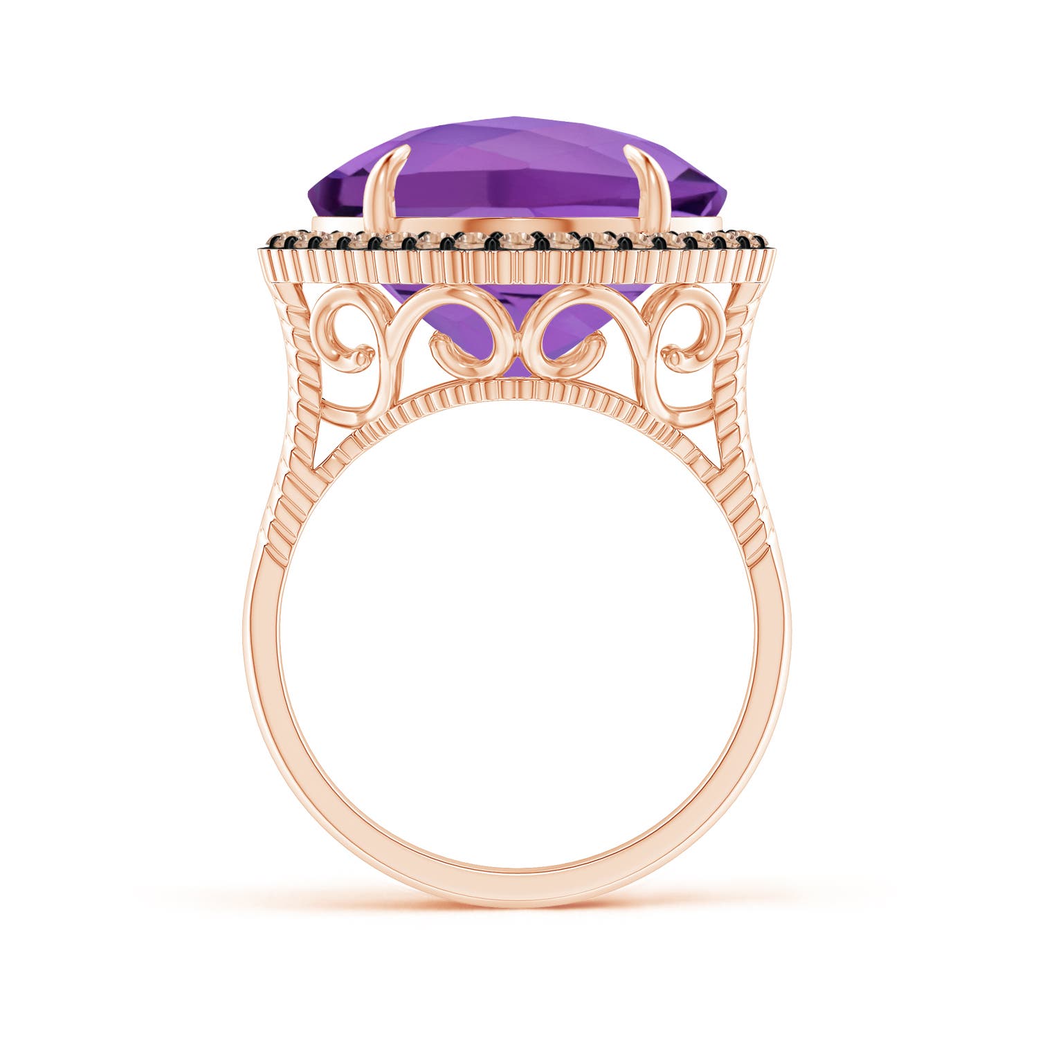 AA - Amethyst / 8.38 CT / 14 KT Rose Gold