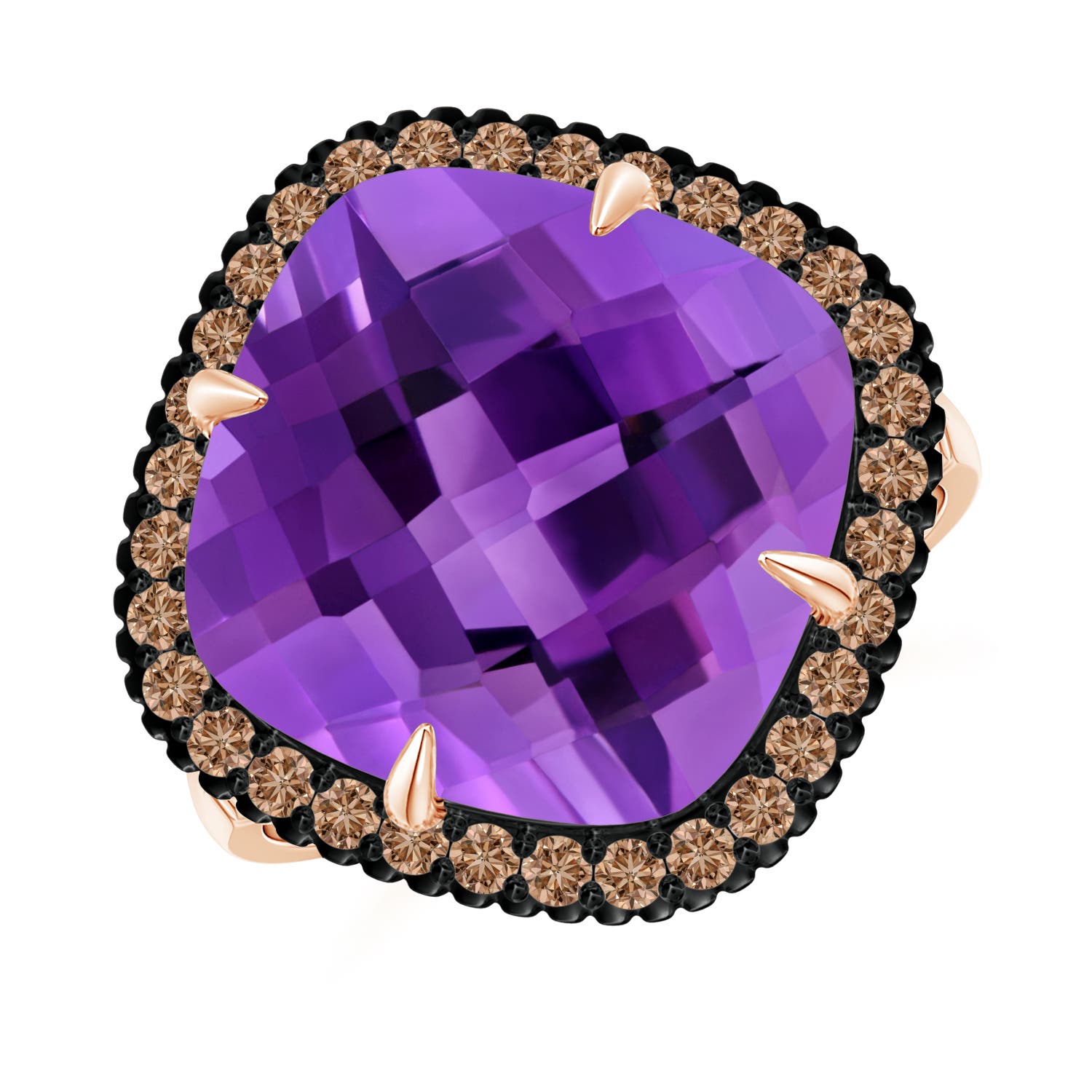 AAA - Amethyst / 8.38 CT / 14 KT Rose Gold