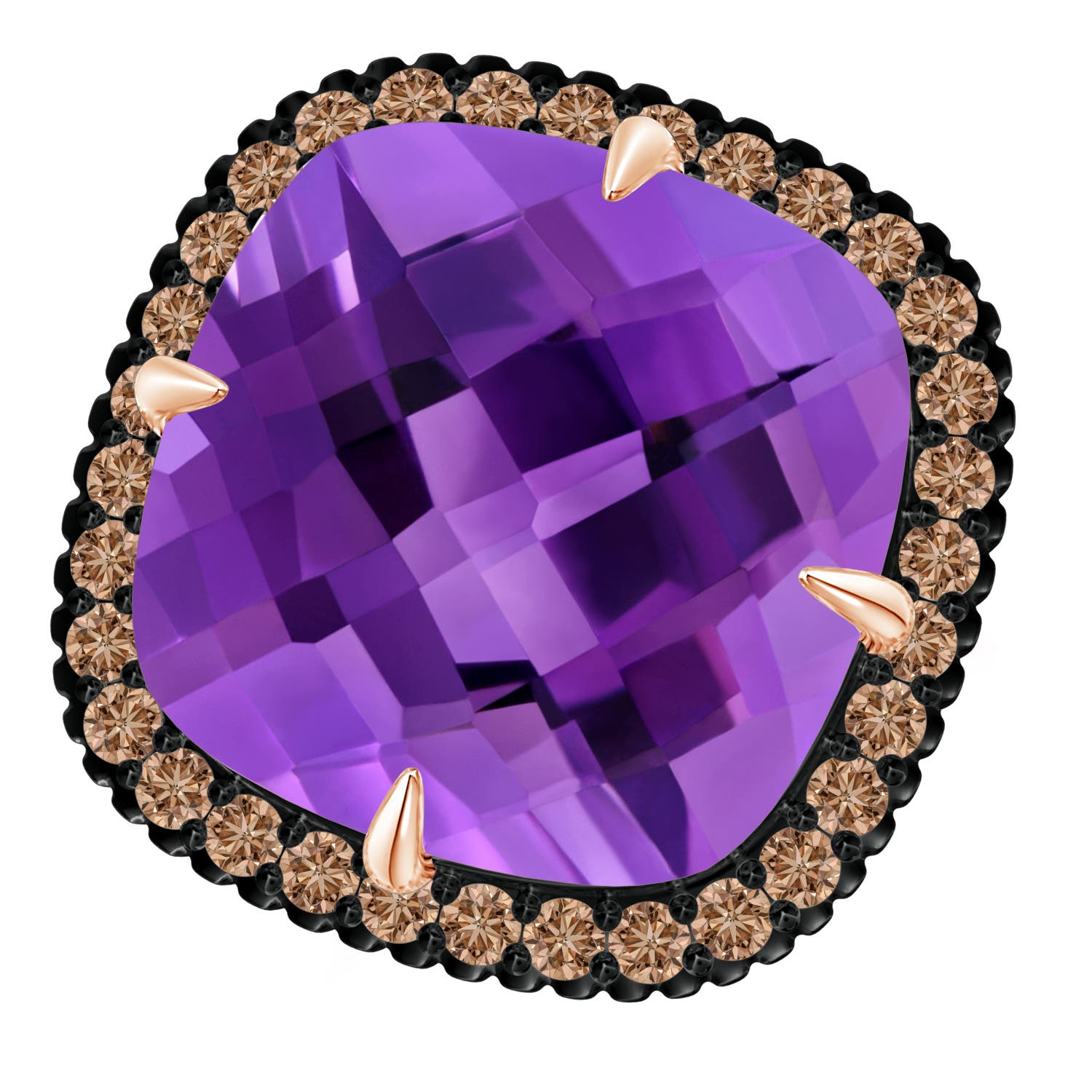 AAA - Amethyst / 14.08 CT / 14 KT Rose Gold