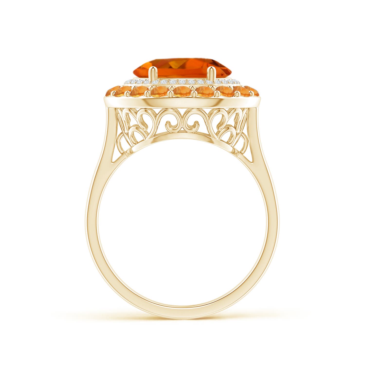 AAAA - Citrine / 3.32 CT / 14 KT Yellow Gold