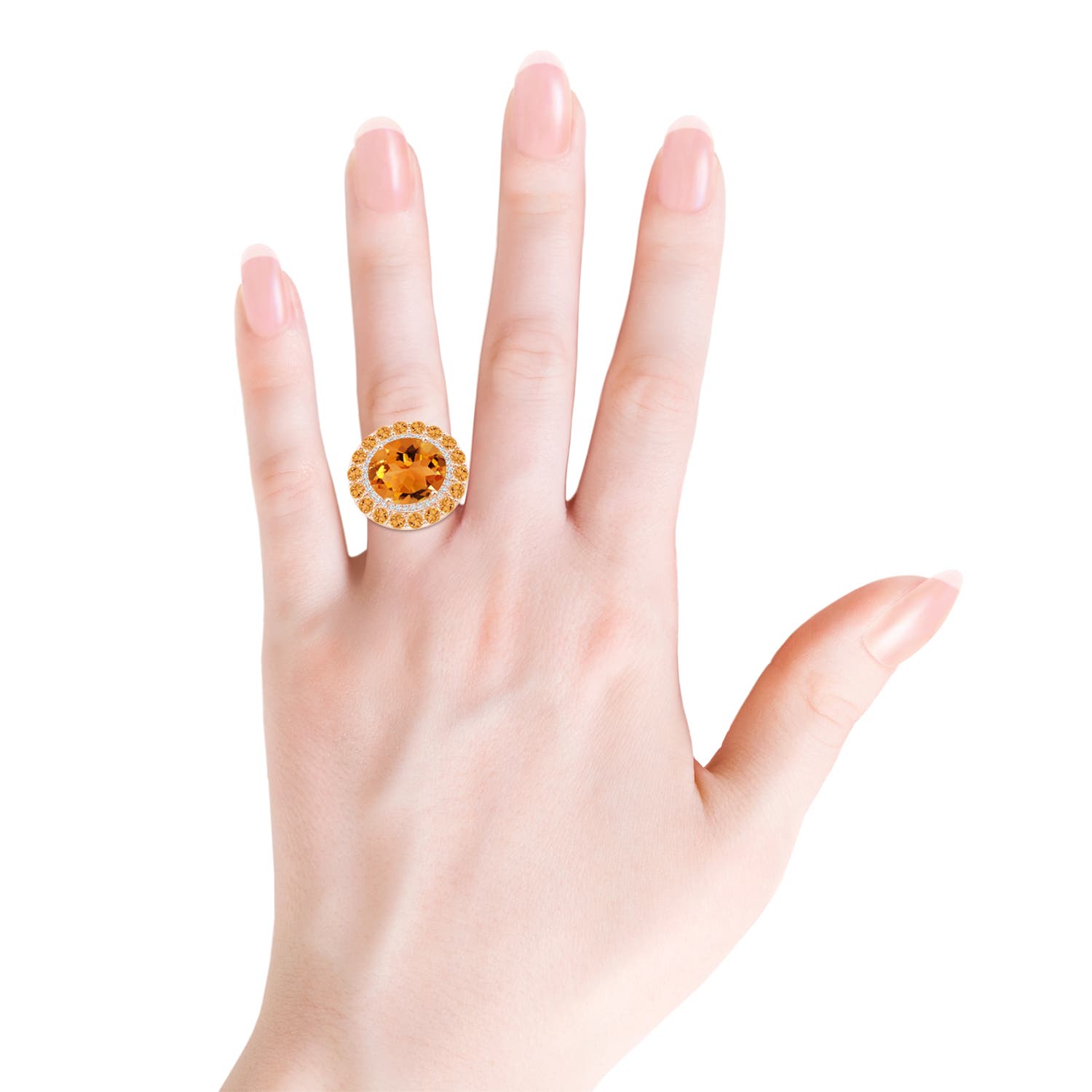 AAA - Citrine / 8.52 CT / 14 KT Rose Gold