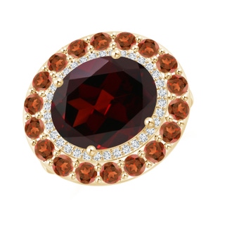 Oval A Garnet