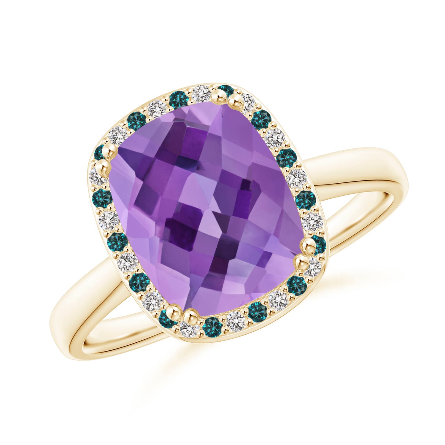 AA - Amethyst / 3.14 CT / 14 KT Yellow Gold