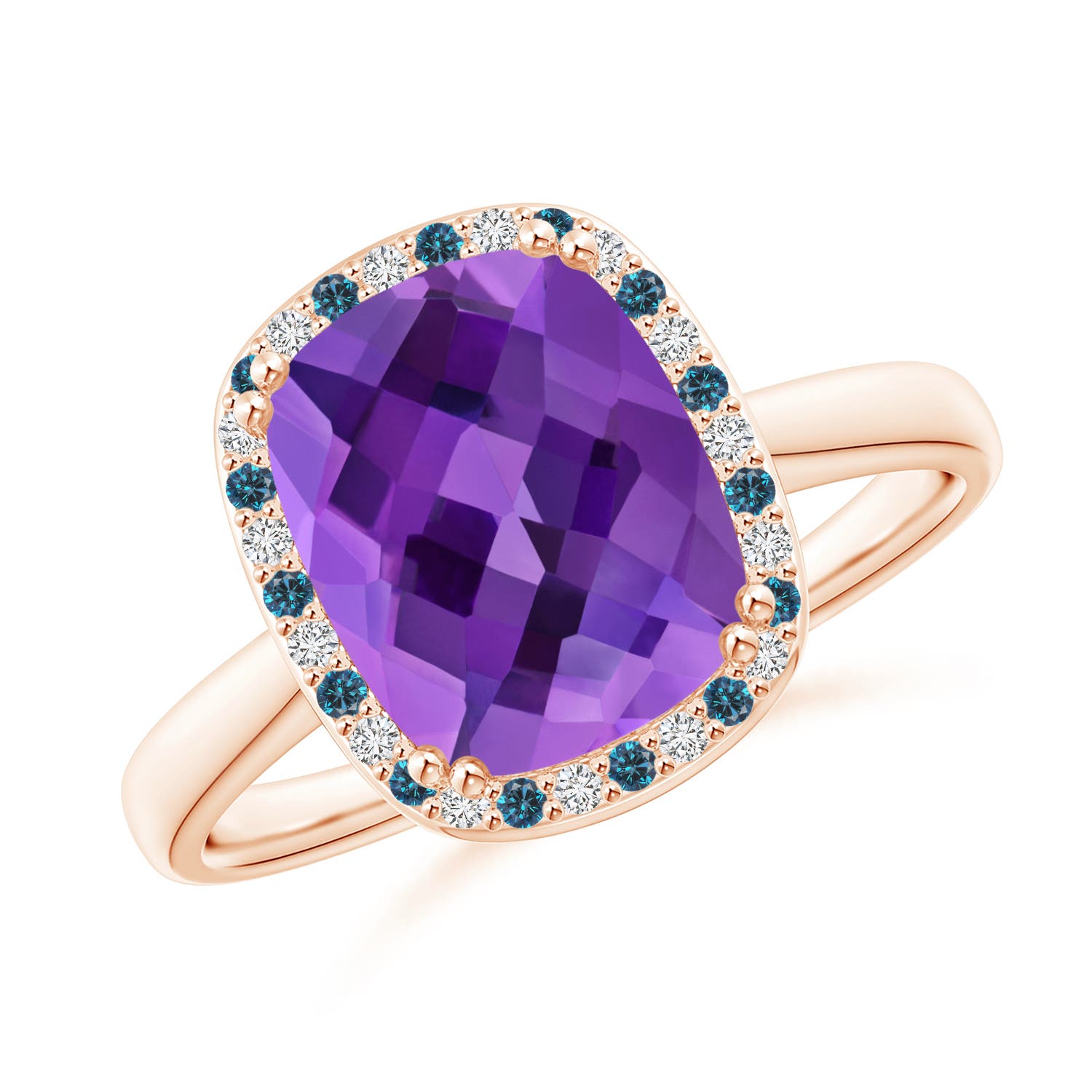 AAA - Amethyst / 3.14 CT / 14 KT Rose Gold