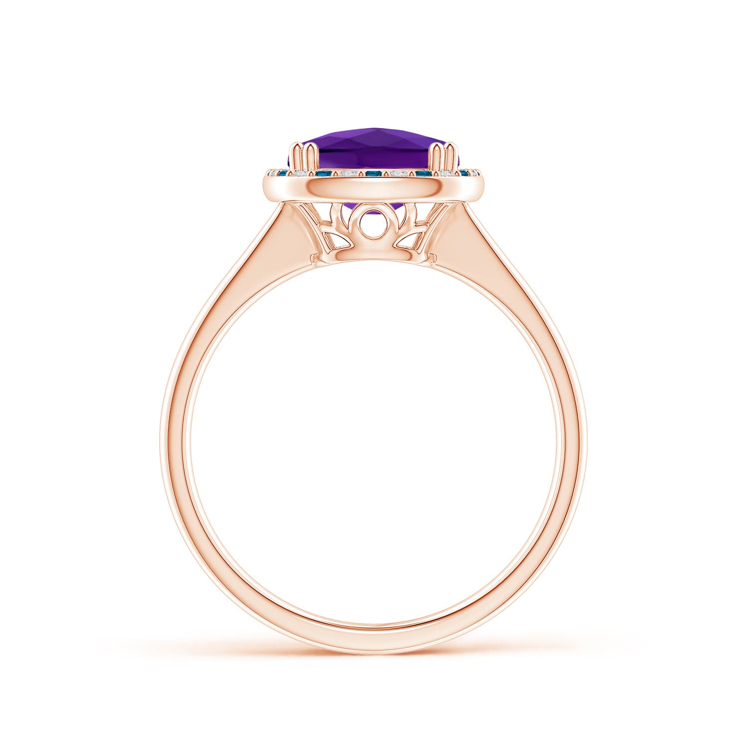 AAA - Amethyst / 3.14 CT / 14 KT Rose Gold