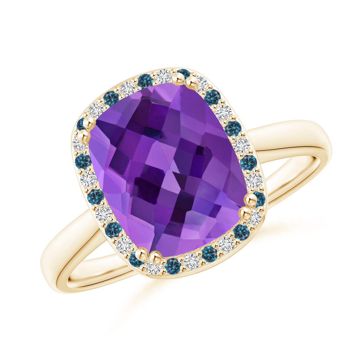 AAA - Amethyst / 3.14 CT / 14 KT Yellow Gold