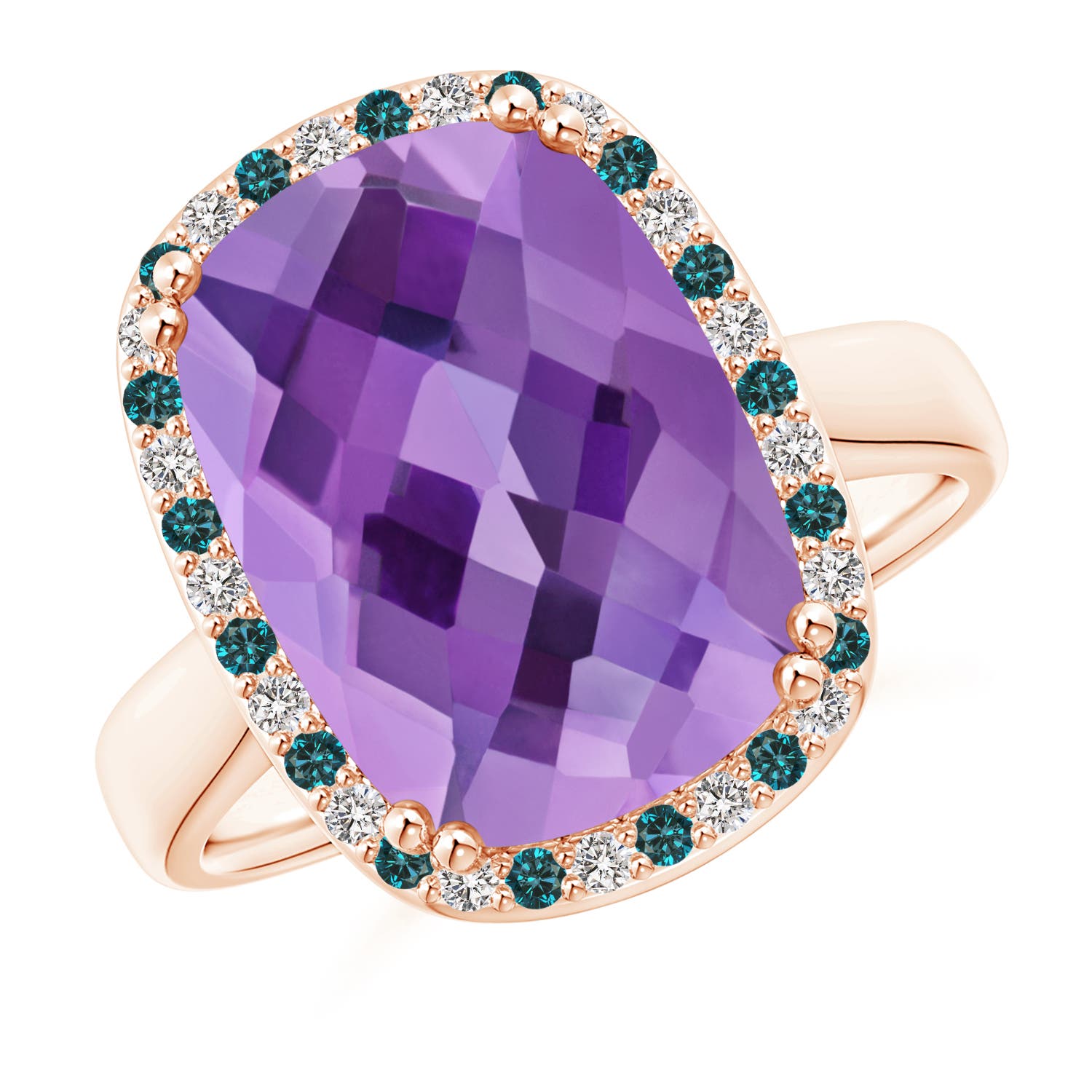 AA - Amethyst / 6.27 CT / 14 KT Rose Gold