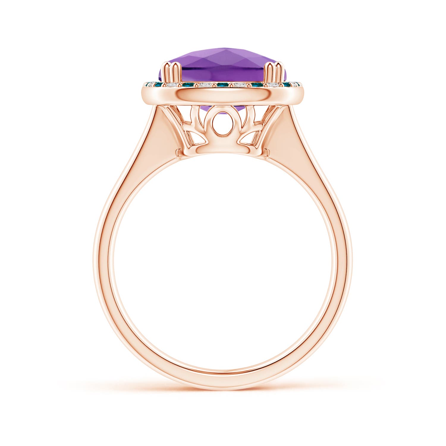 AA - Amethyst / 6.27 CT / 14 KT Rose Gold