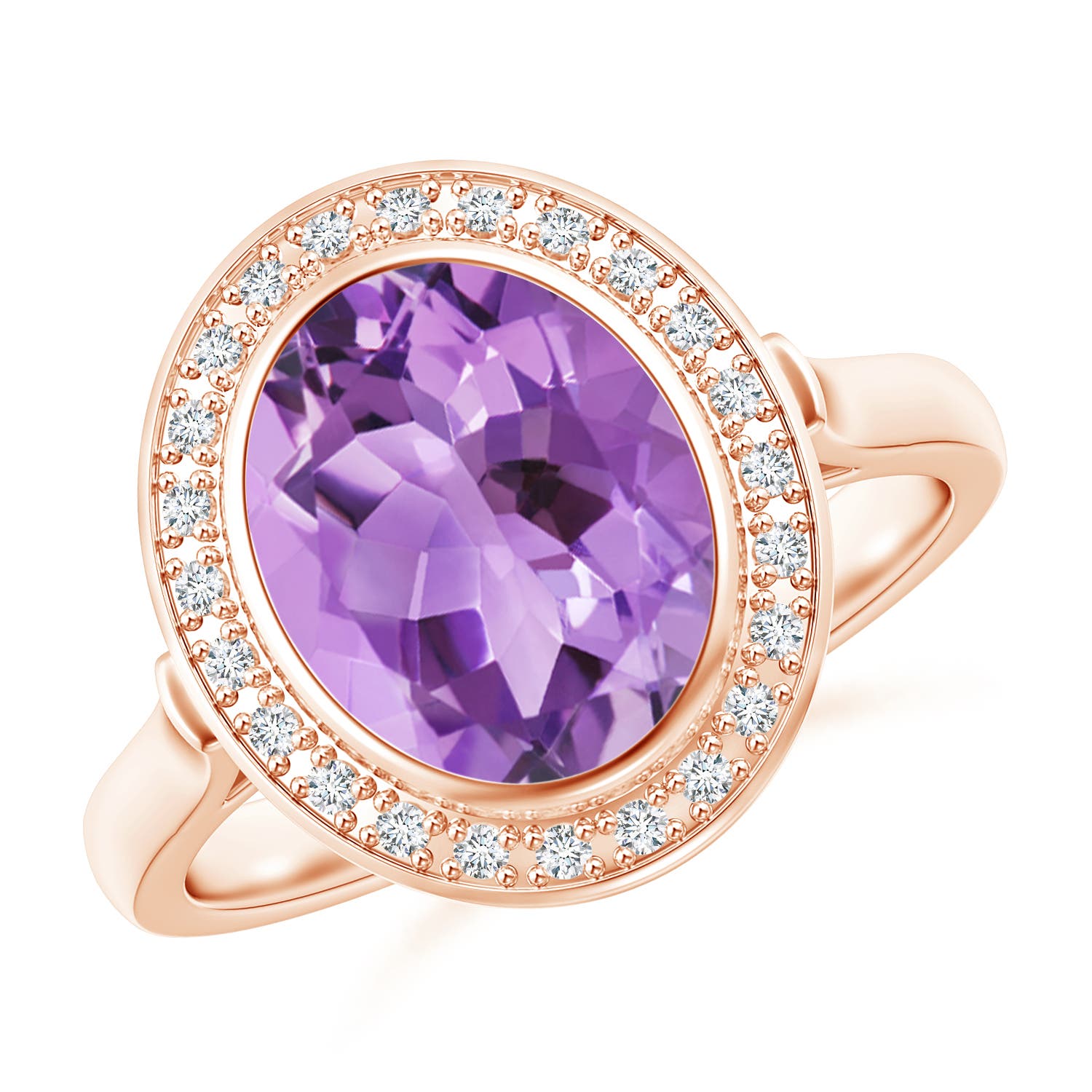 A - Amethyst / 2.44 CT / 14 KT Rose Gold