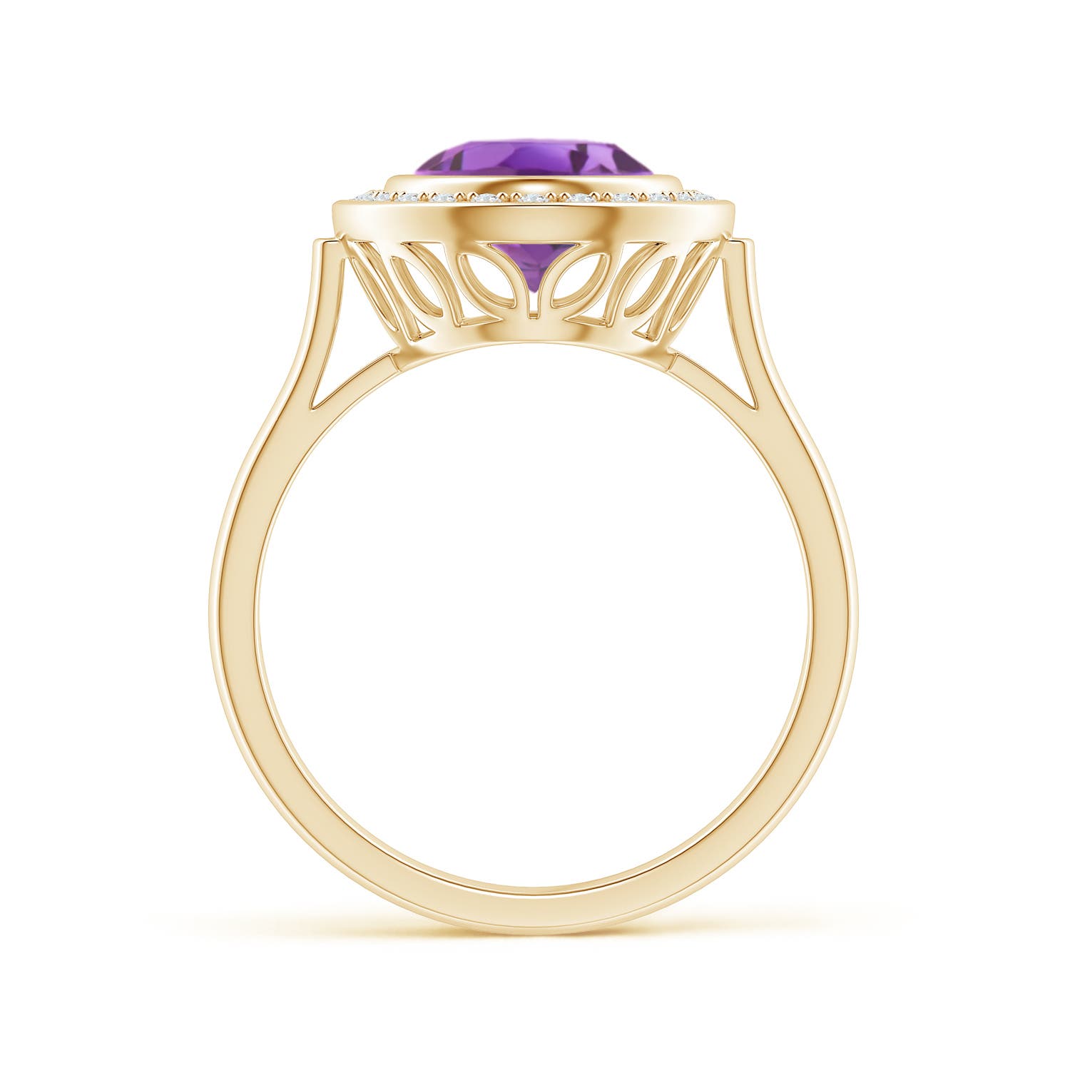 A - Amethyst / 2.44 CT / 14 KT Yellow Gold