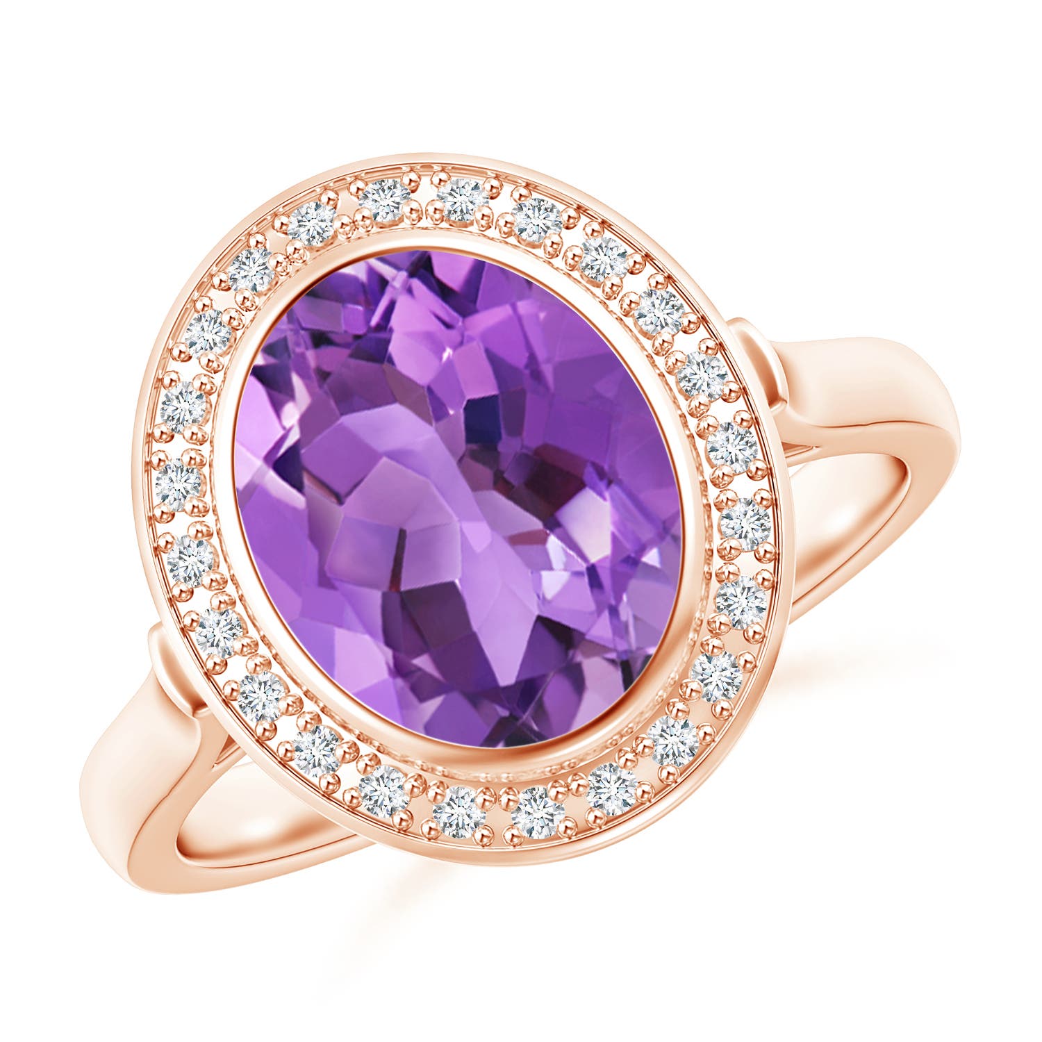 AA - Amethyst / 2.44 CT / 14 KT Rose Gold