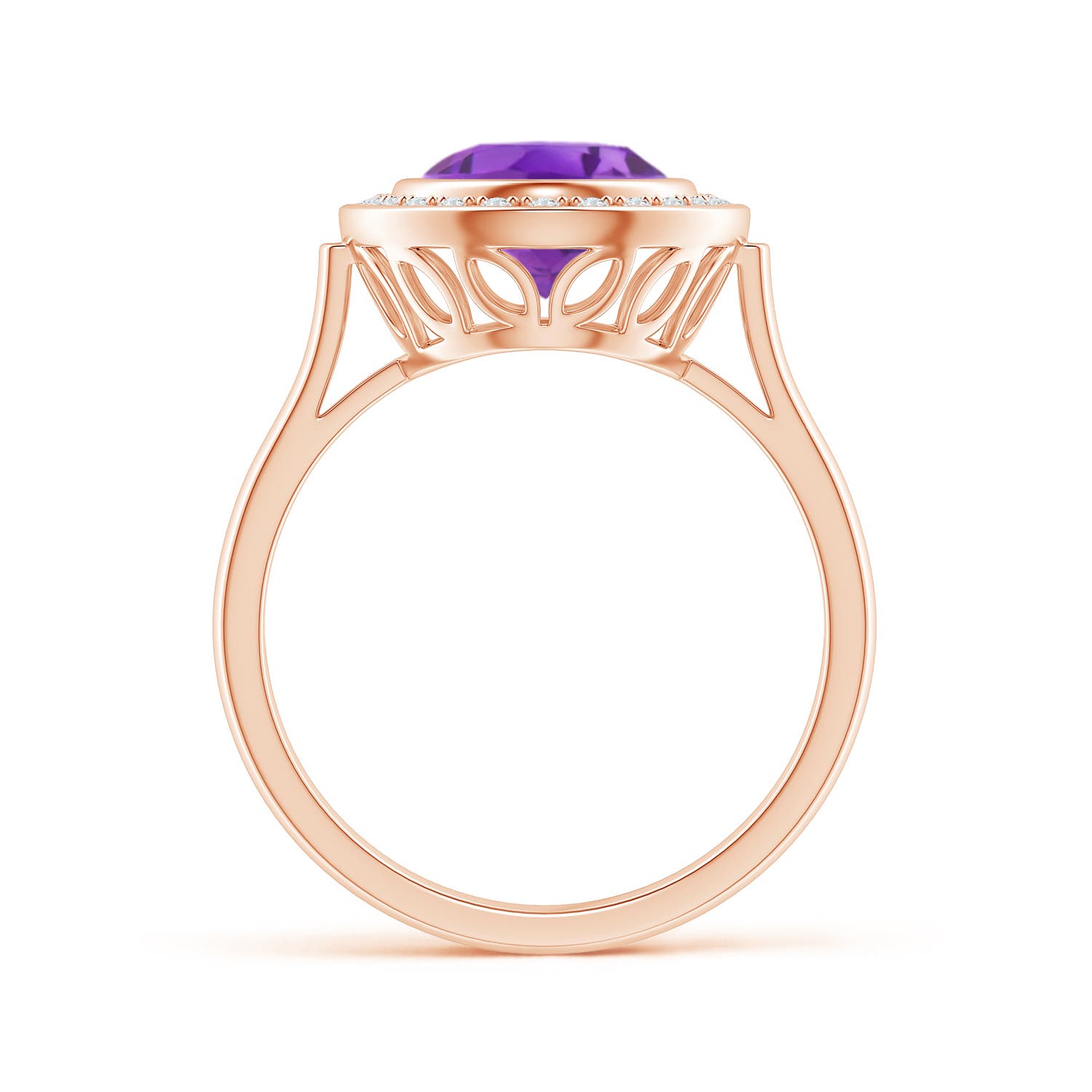 AA - Amethyst / 2.44 CT / 14 KT Rose Gold