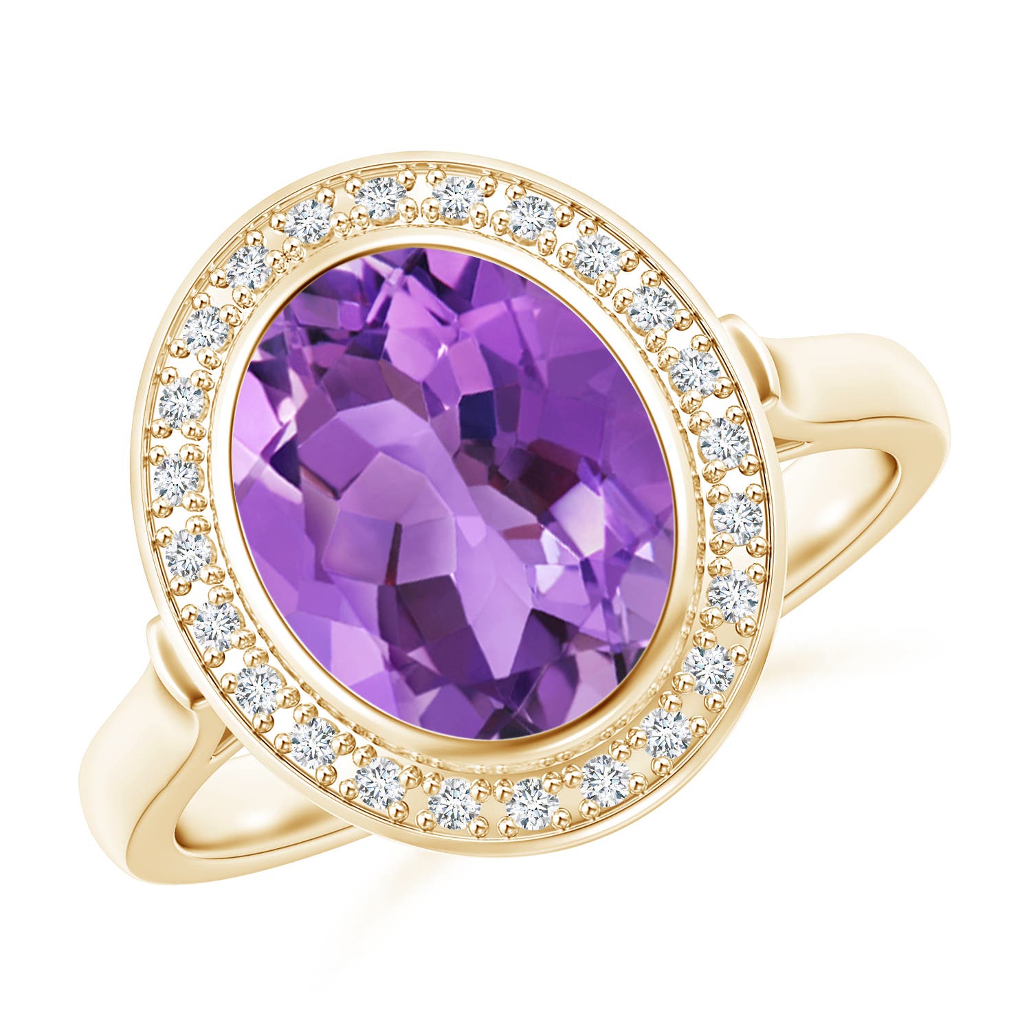 AA - Amethyst / 2.44 CT / 14 KT Yellow Gold