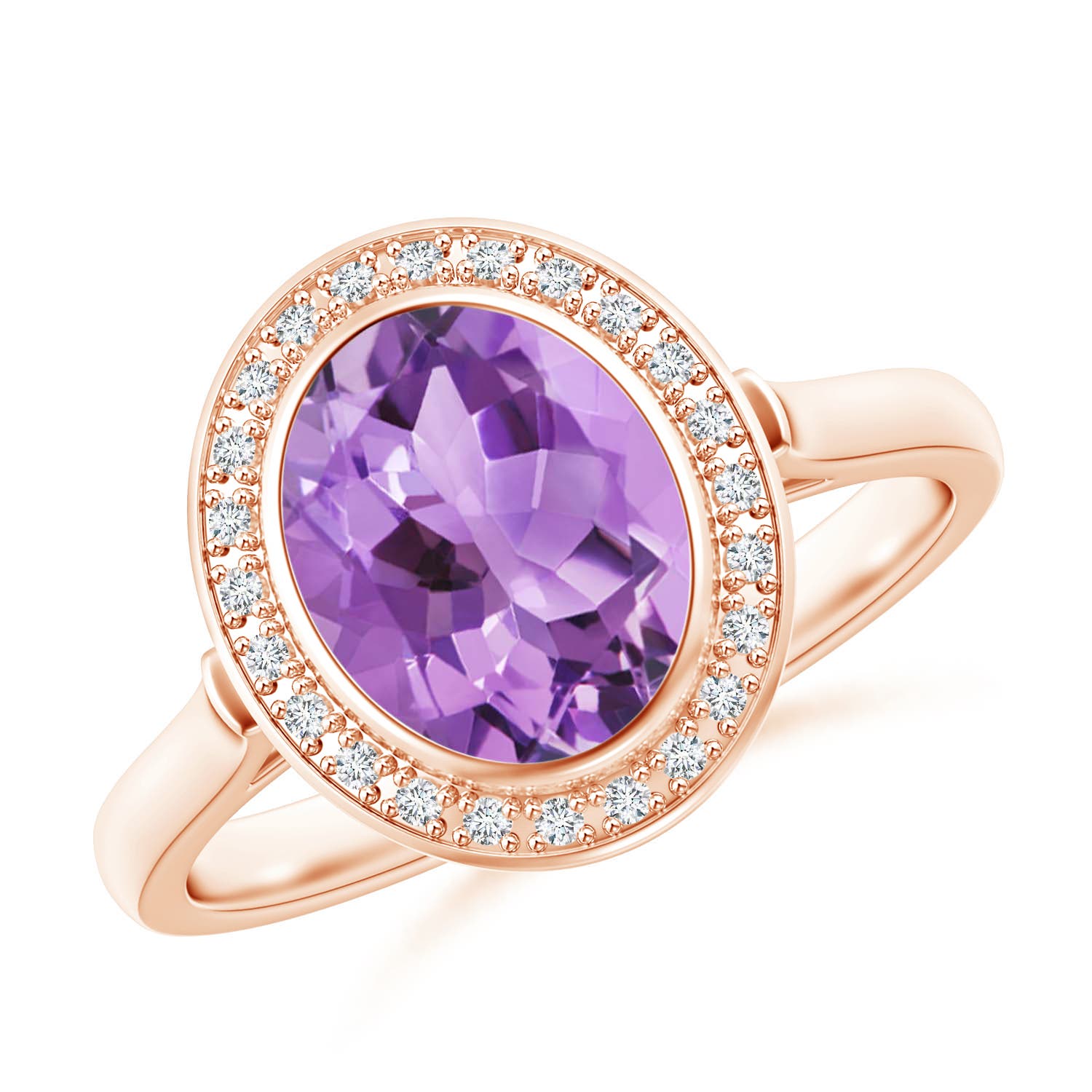 A - Amethyst / 1.71 CT / 14 KT Rose Gold