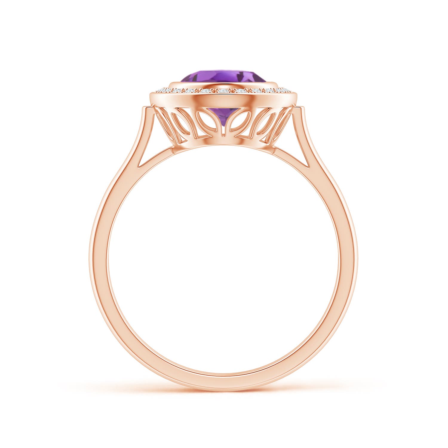 A - Amethyst / 1.71 CT / 14 KT Rose Gold