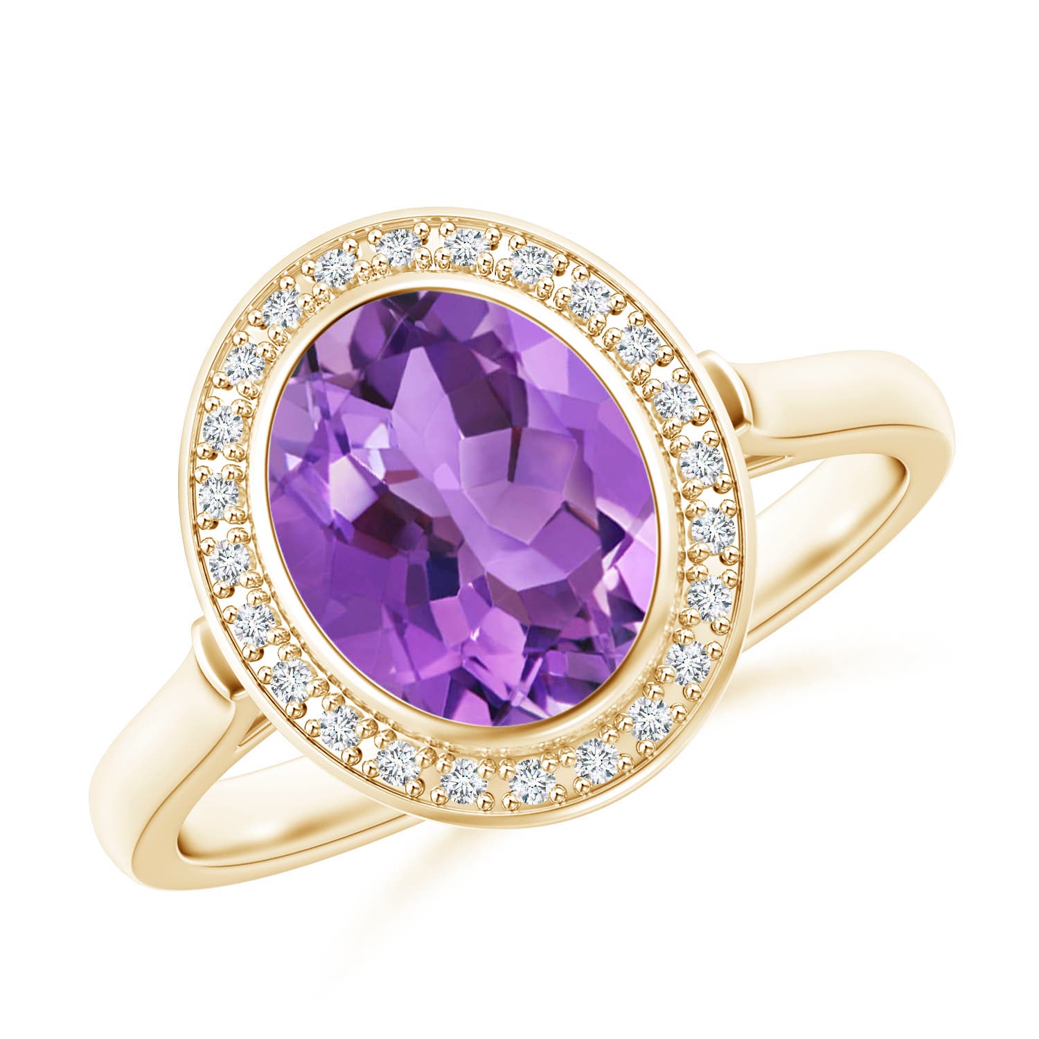 AA - Amethyst / 1.71 CT / 14 KT Yellow Gold