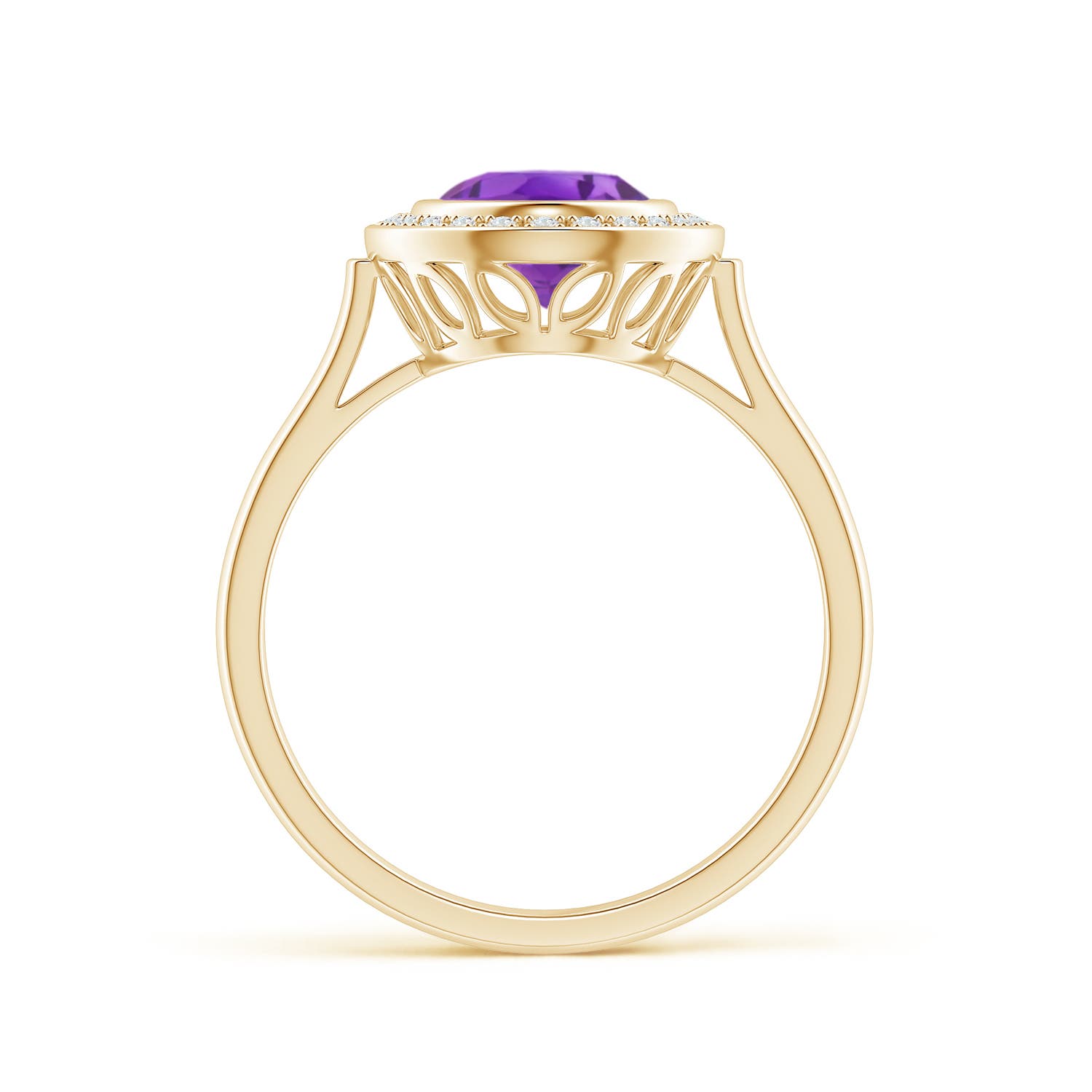 AA - Amethyst / 1.71 CT / 14 KT Yellow Gold