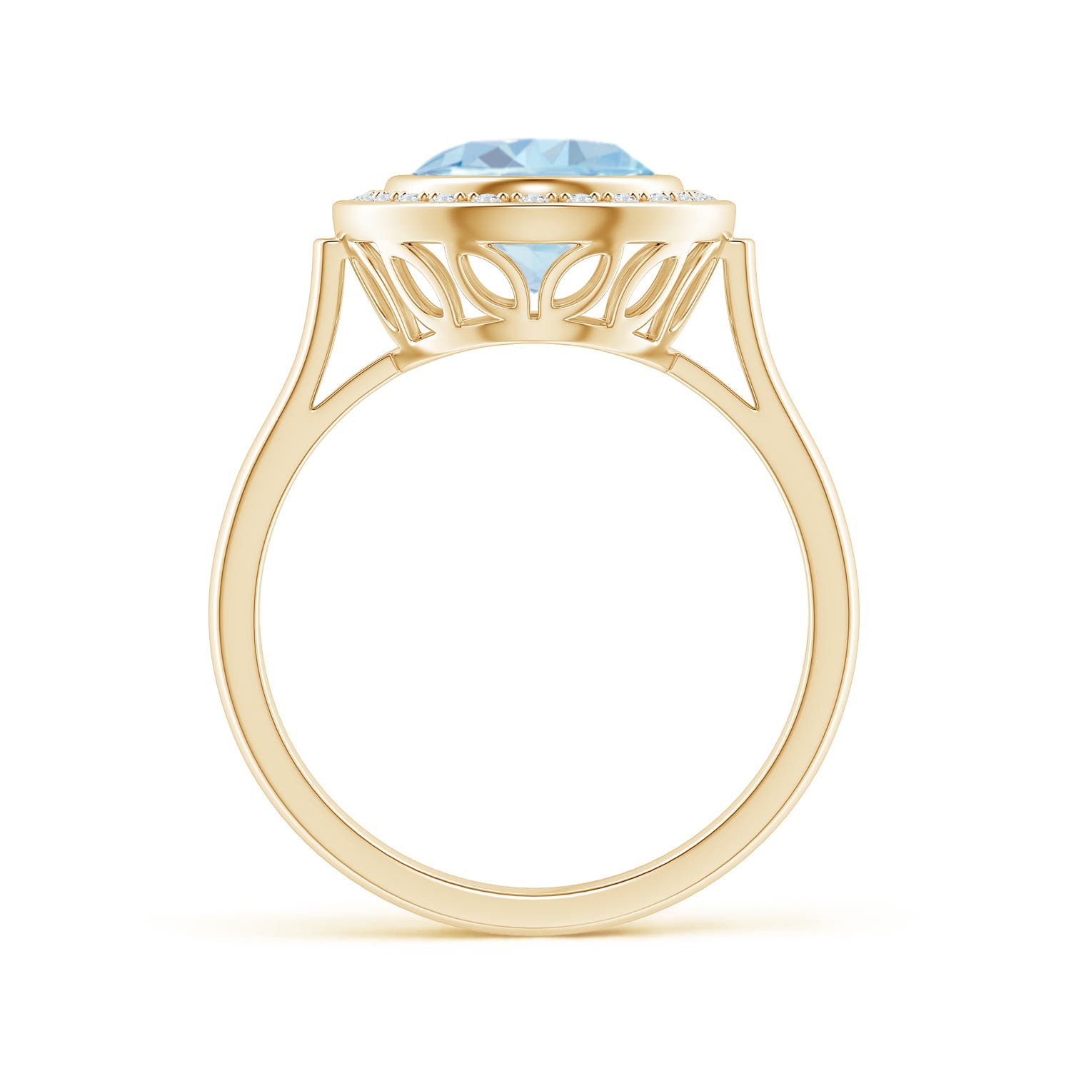 A - Aquamarine / 2.36 CT / 14 KT Yellow Gold