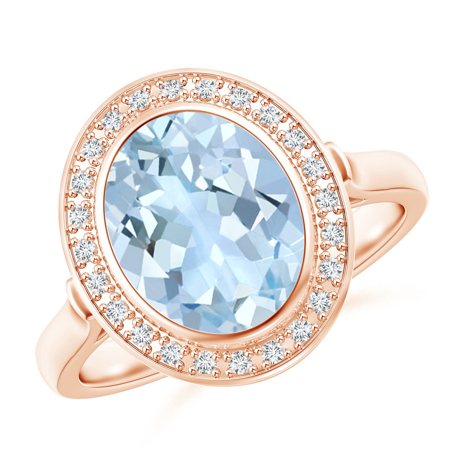 AA - Aquamarine / 2.36 CT / 14 KT Rose Gold