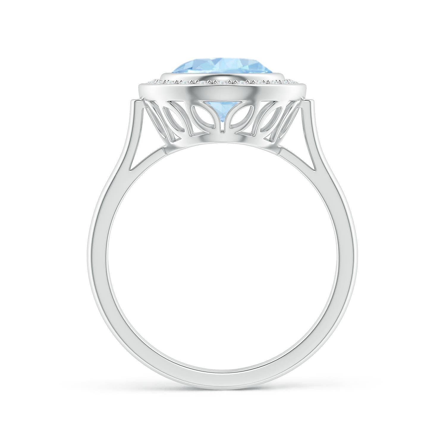 AA - Aquamarine / 2.36 CT / 14 KT White Gold