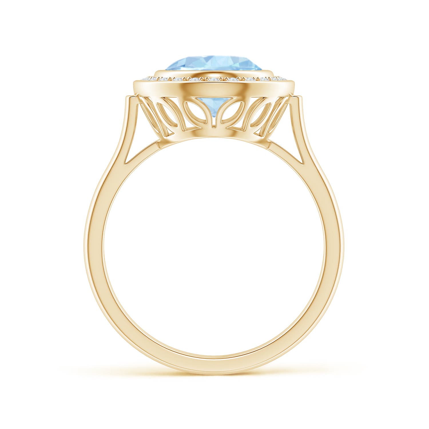 AA - Aquamarine / 2.36 CT / 14 KT Yellow Gold