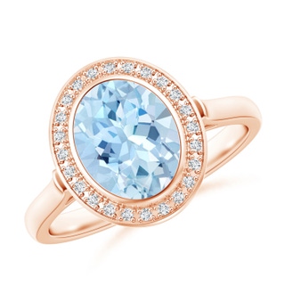 Oval AAA Aquamarine