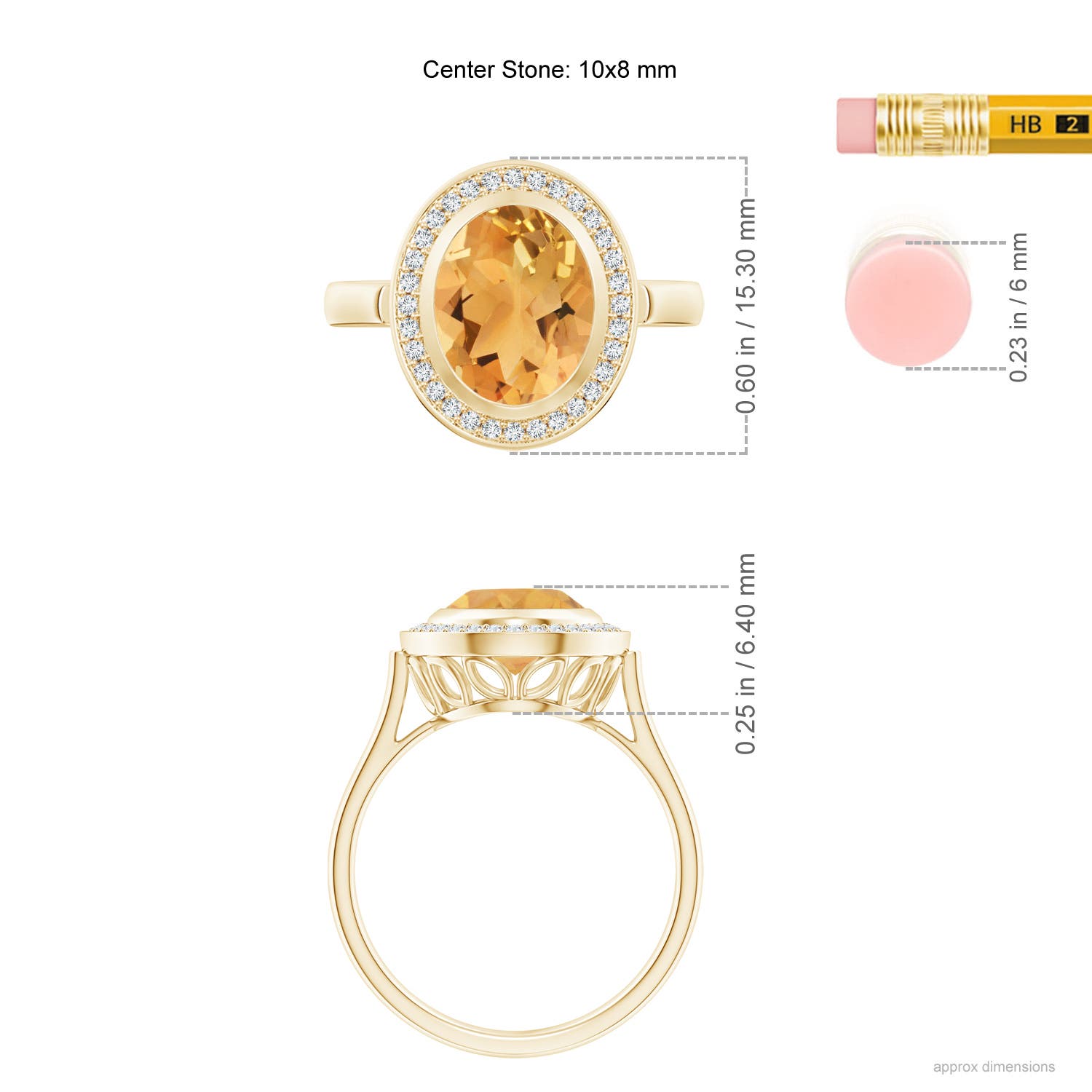 A - Citrine / 2.66 CT / 14 KT Yellow Gold