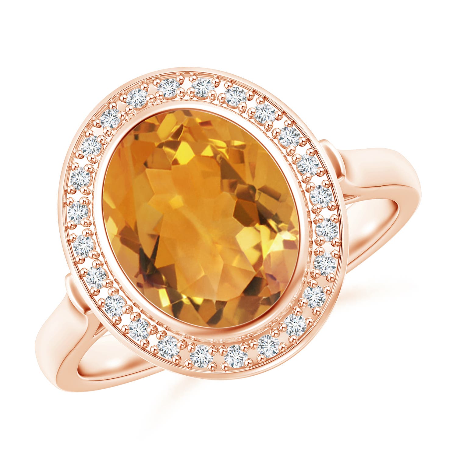 AA - Citrine / 2.66 CT / 14 KT Rose Gold