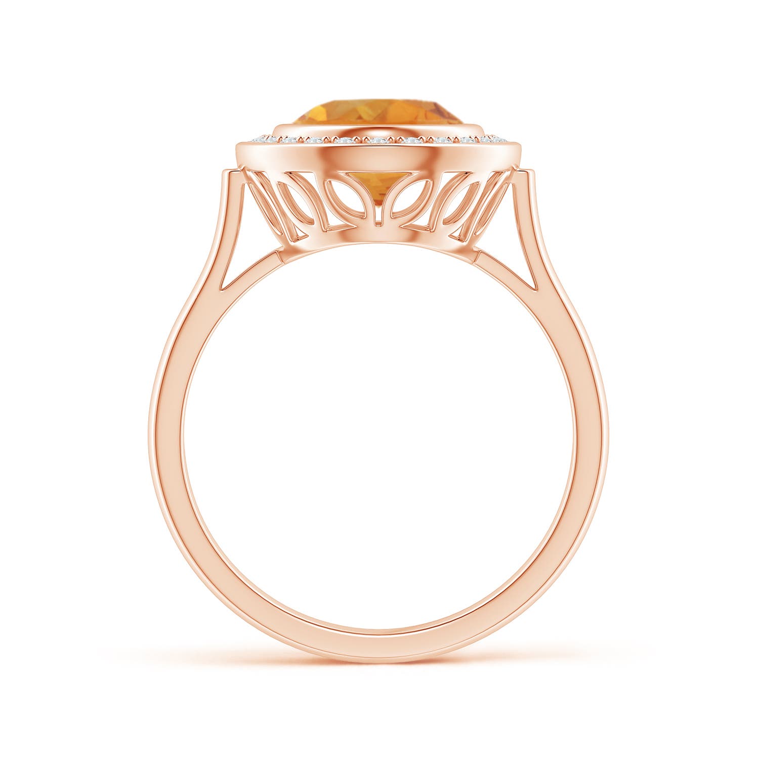 AA - Citrine / 2.66 CT / 14 KT Rose Gold