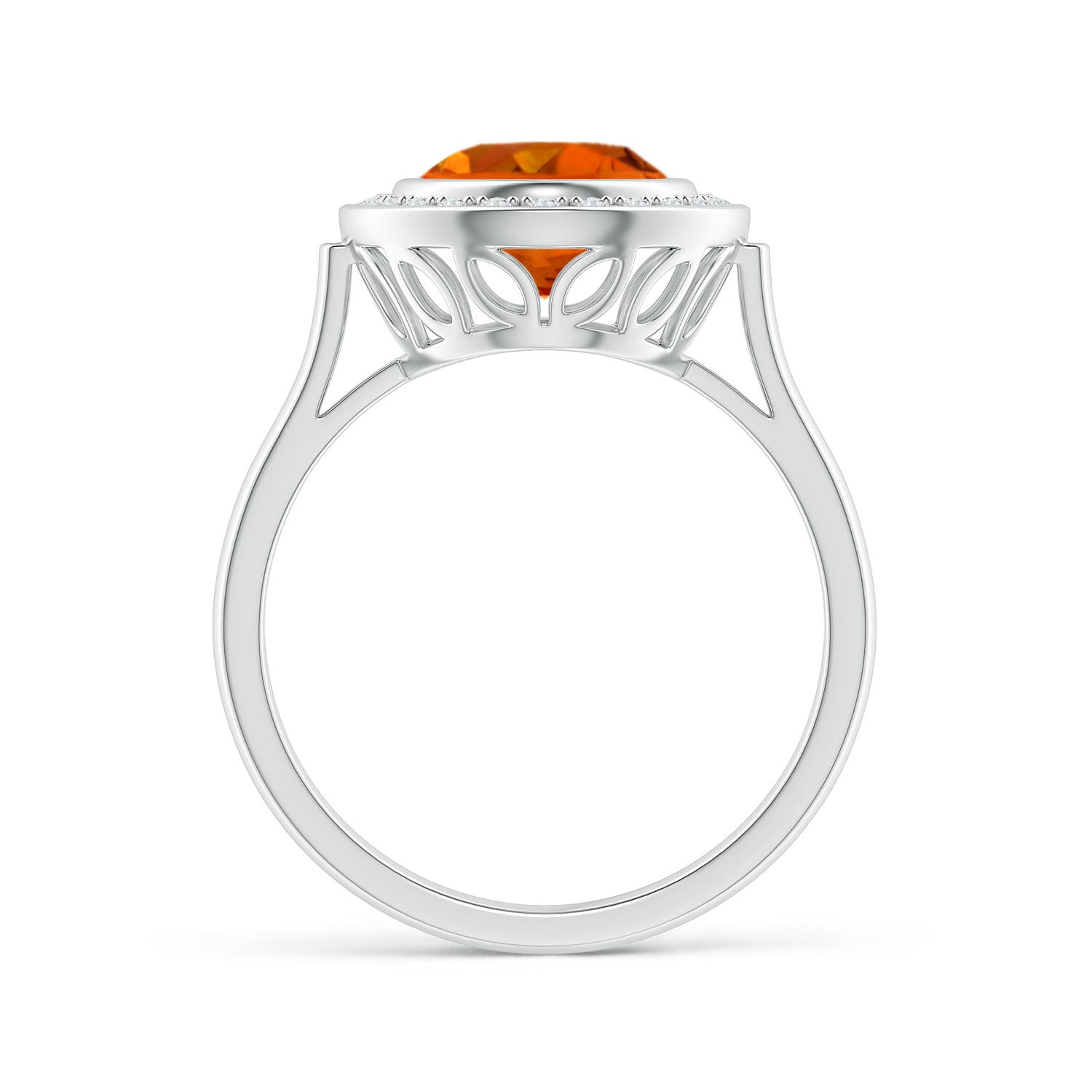 AAAA - Citrine / 2.66 CT / 14 KT White Gold