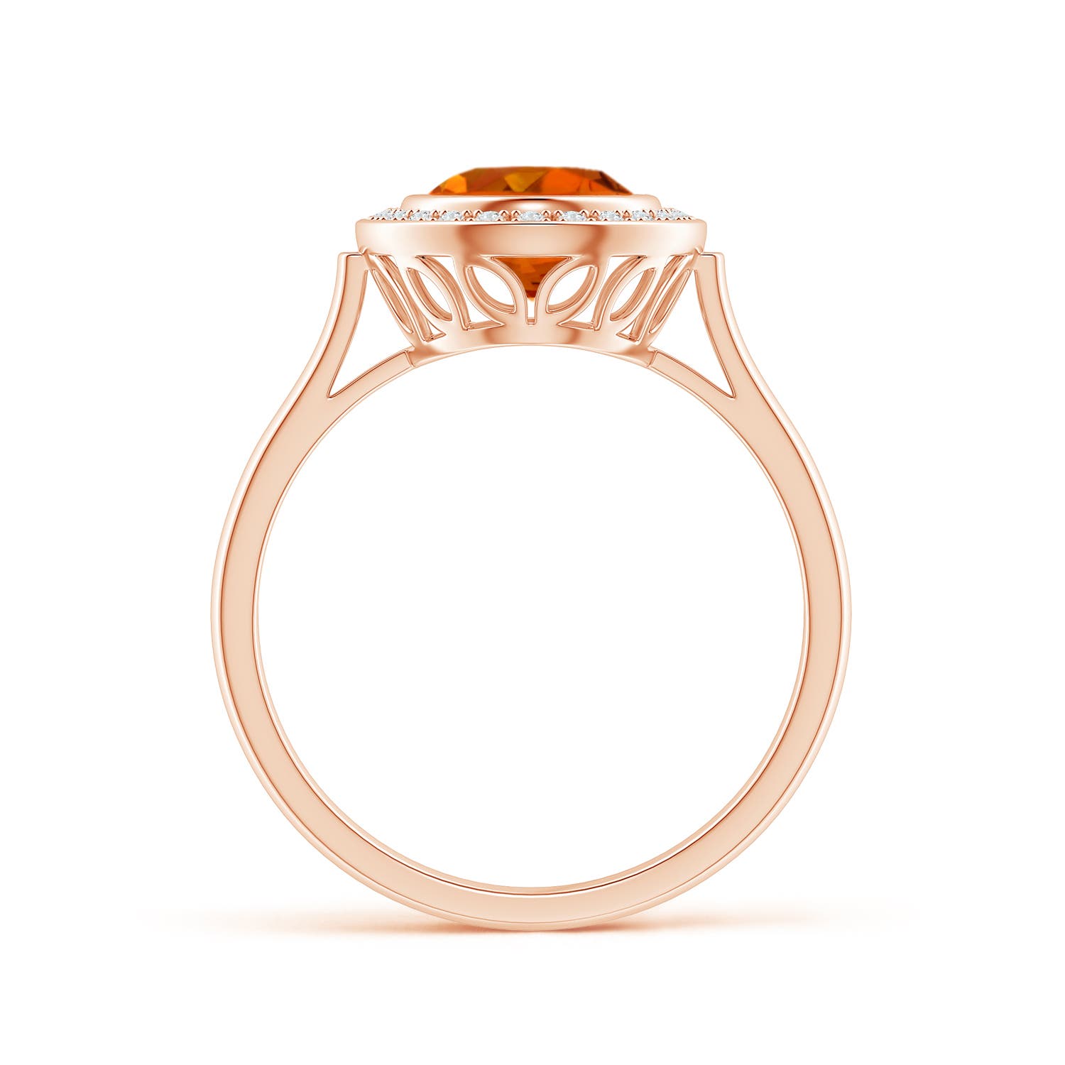 AAAA - Citrine / 1.75 CT / 14 KT Rose Gold