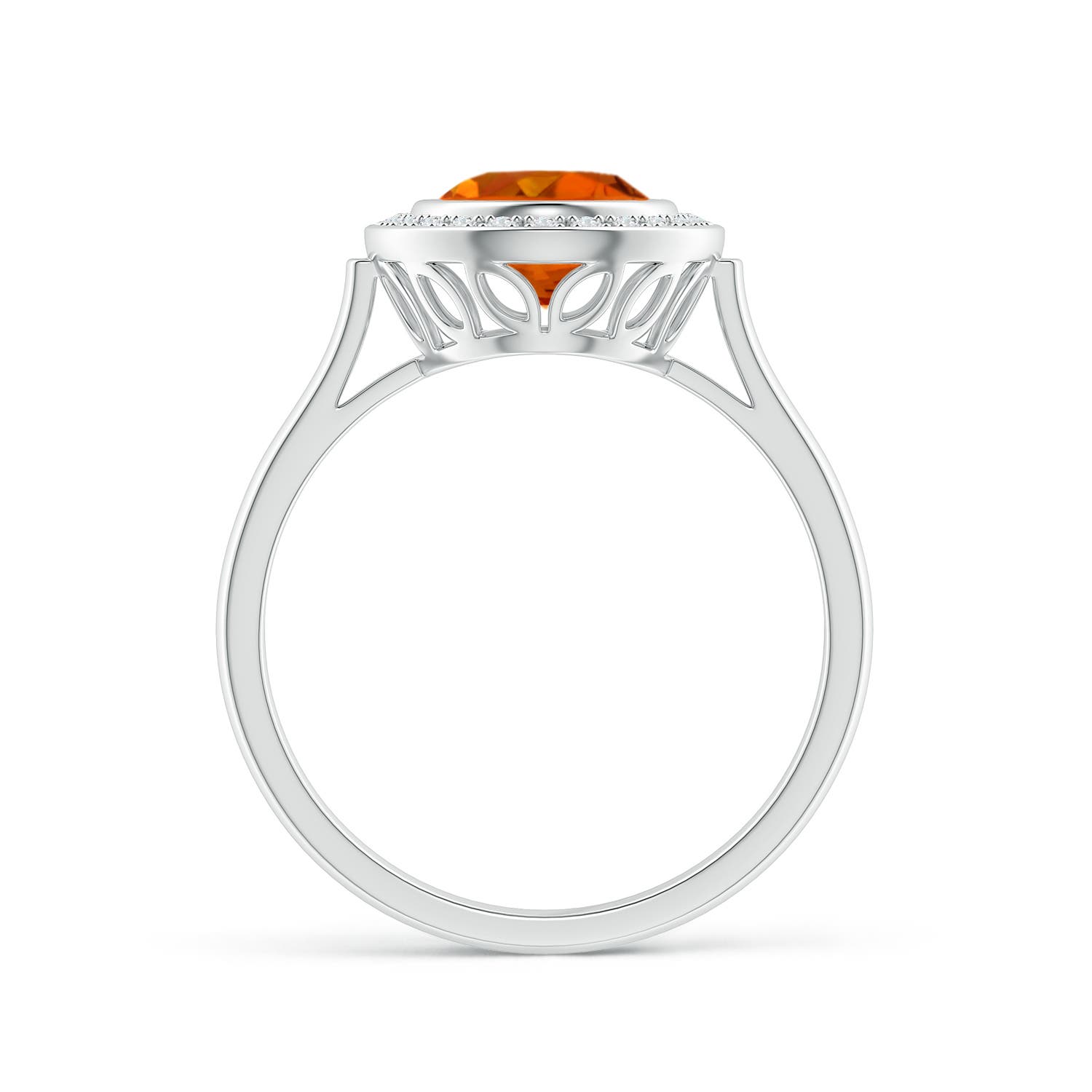 AAAA - Citrine / 1.75 CT / 14 KT White Gold