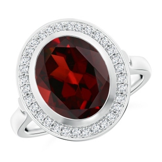 Oval AAA Garnet