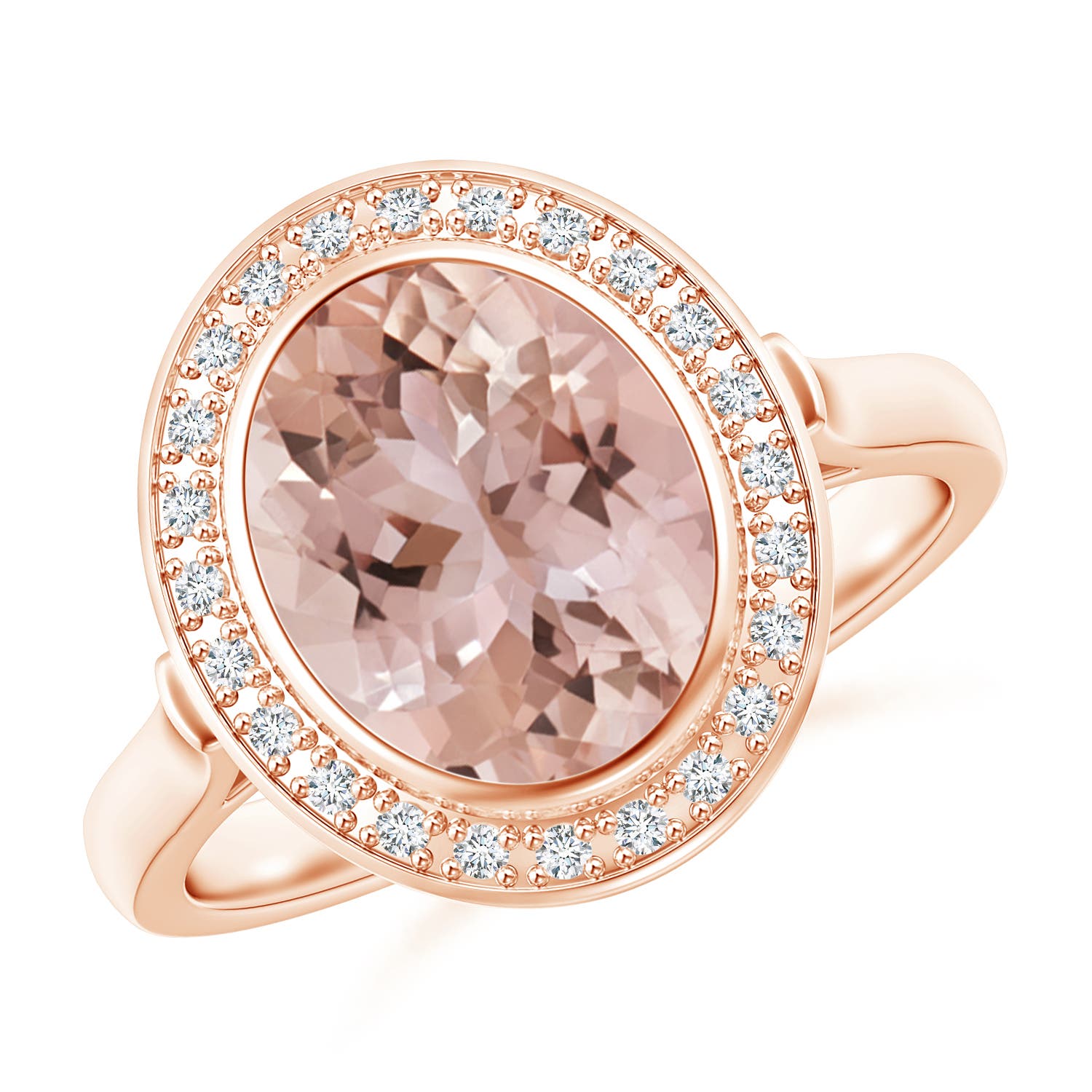 AAA - Morganite / 2.66 CT / 14 KT Rose Gold