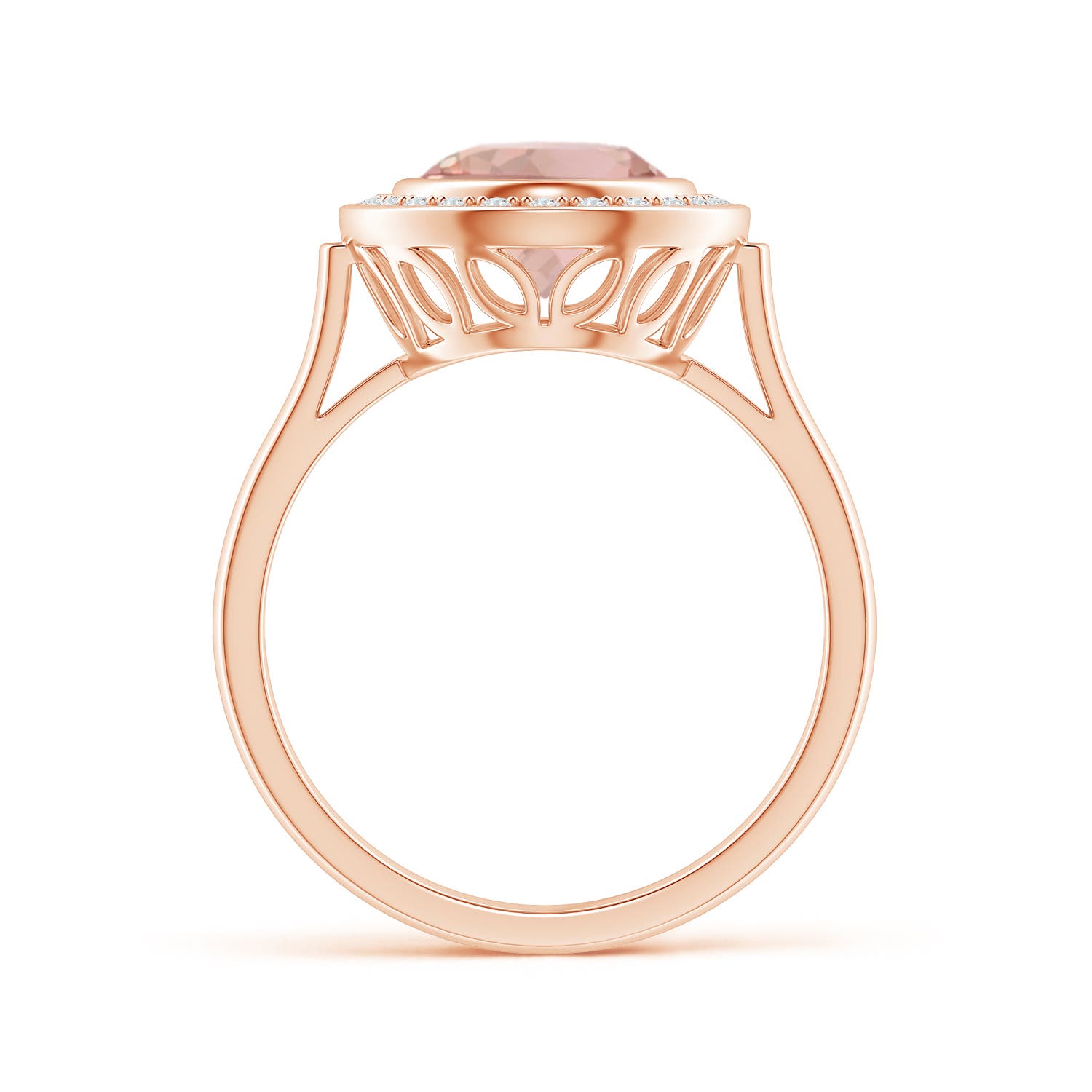 AAA - Morganite / 2.66 CT / 14 KT Rose Gold