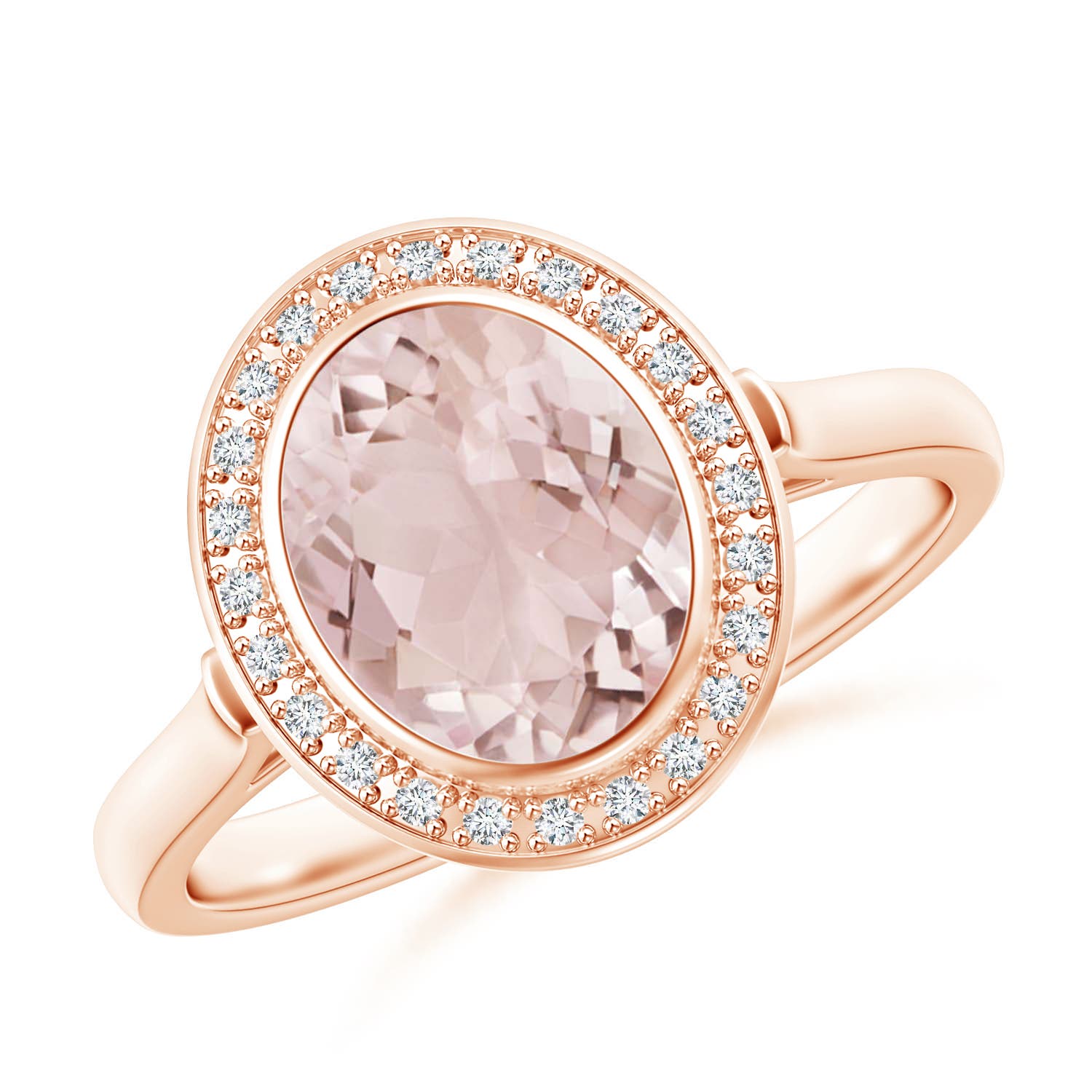 A - Morganite / 1.75 CT / 14 KT Rose Gold