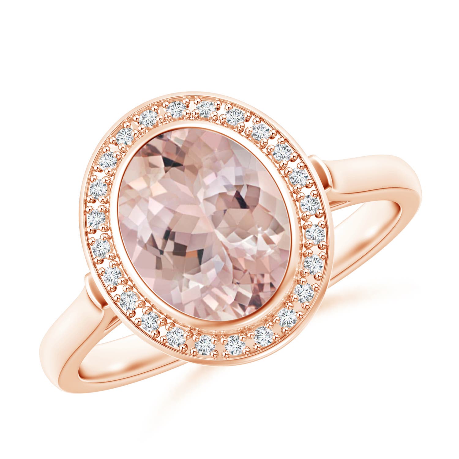 AA - Morganite / 1.75 CT / 14 KT Rose Gold