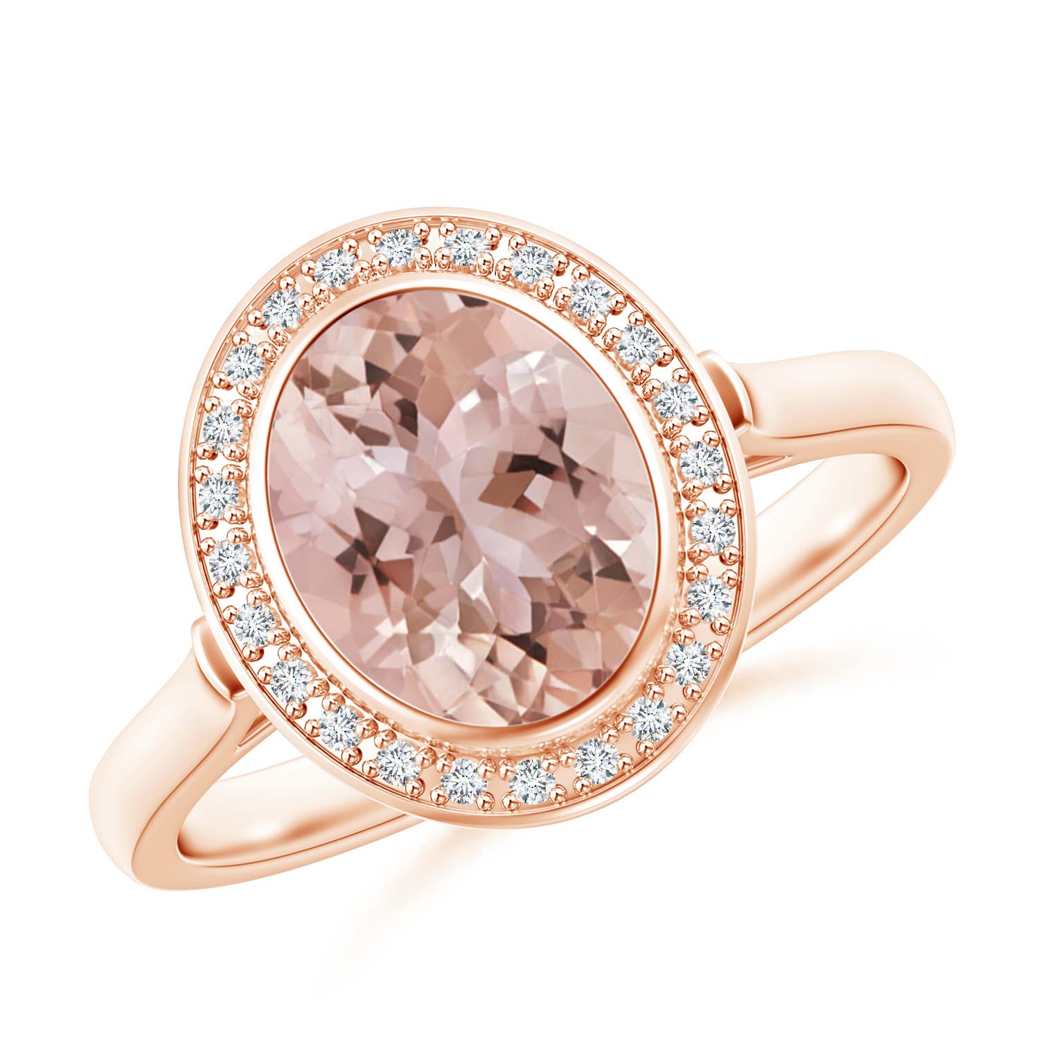 AAA - Morganite / 1.75 CT / 14 KT Rose Gold